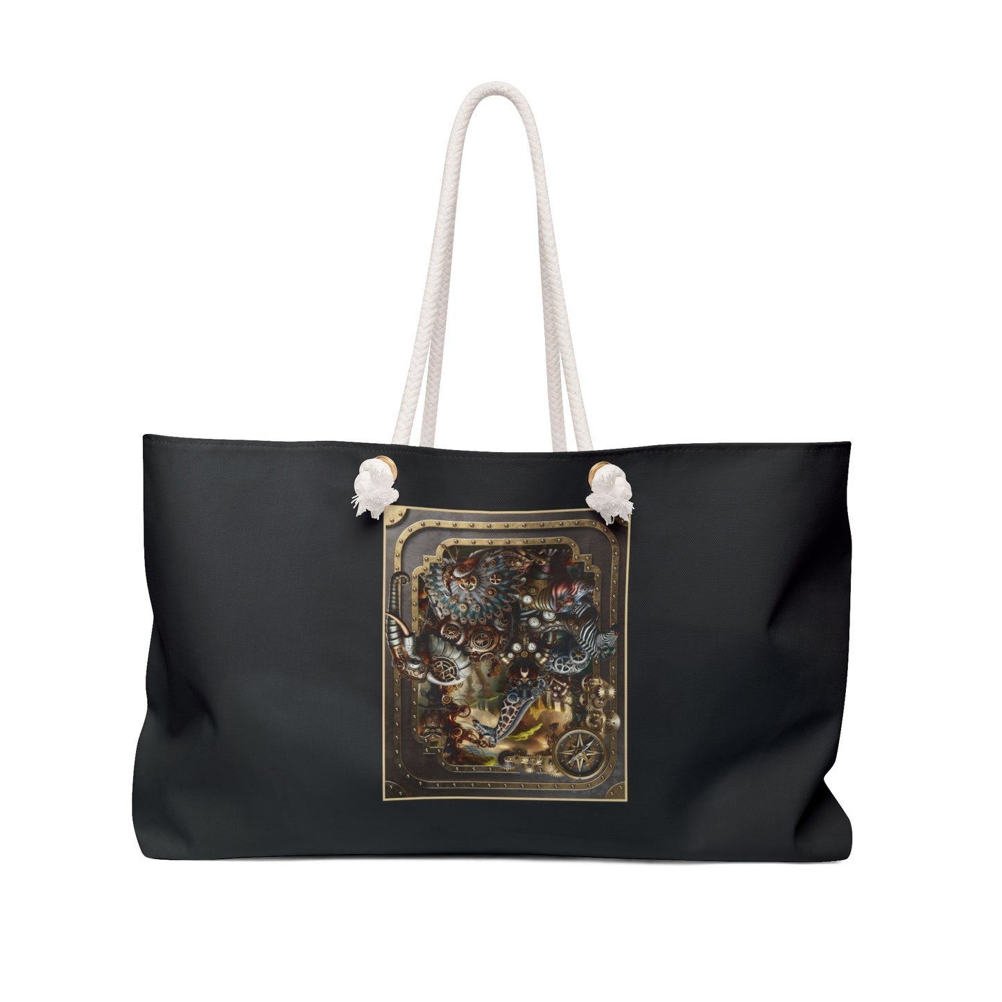 Steampunk Dragon Weekender Bag