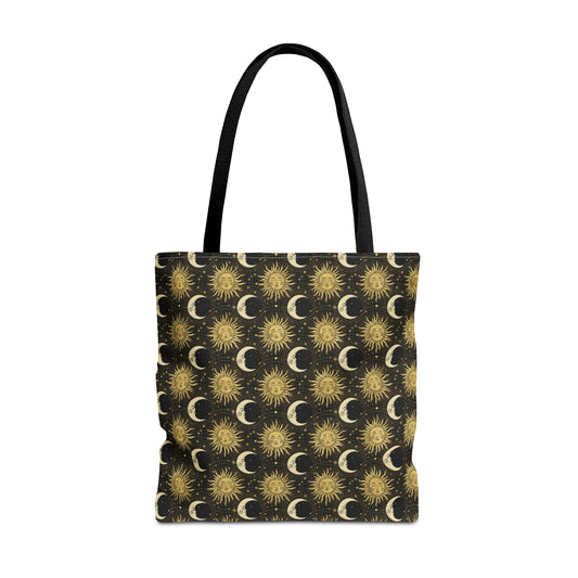 Tote Bag:  large-18x18;  "The Sun, The Moon, And The Stars"