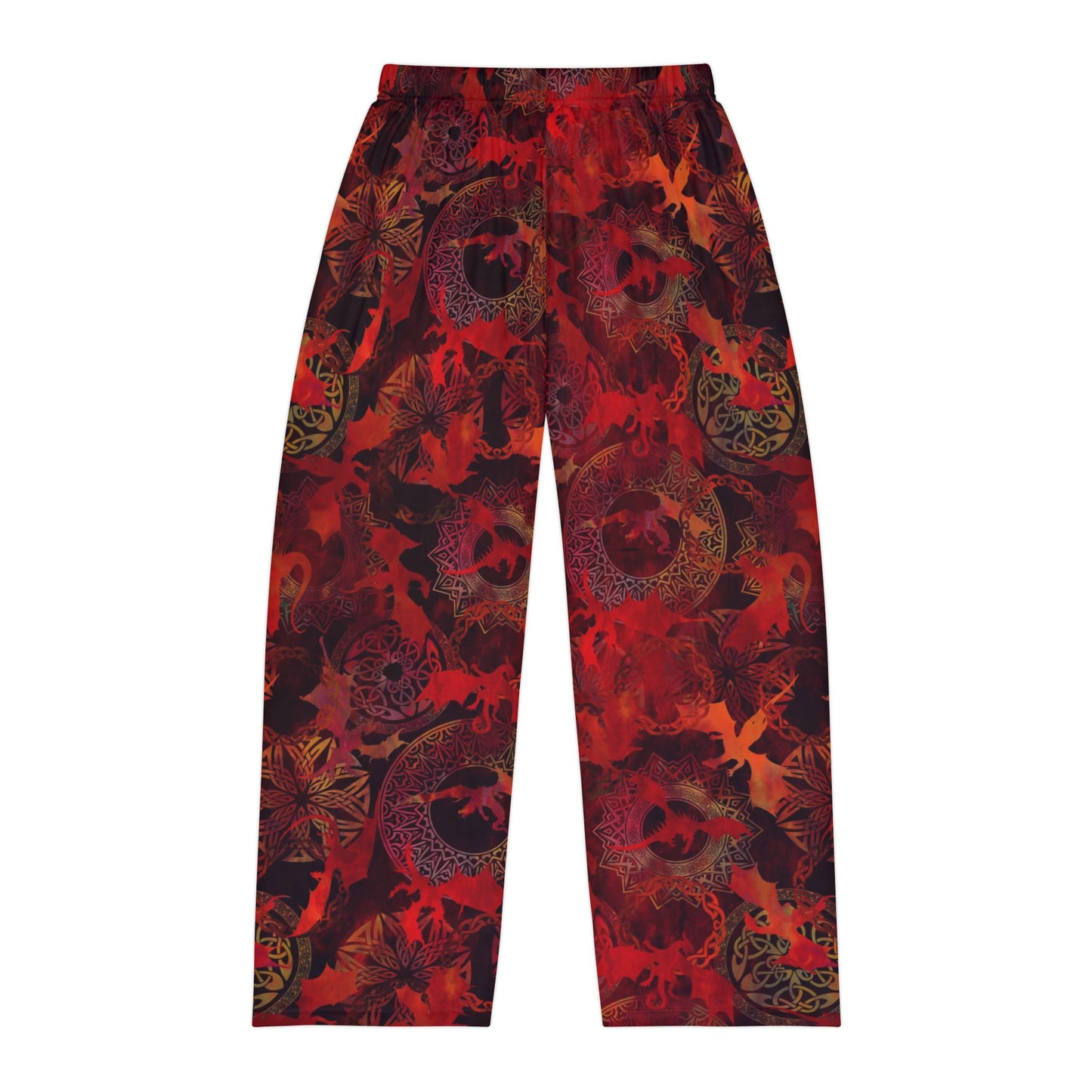 Pajama Pants:  "Dragons" [Red Fury]