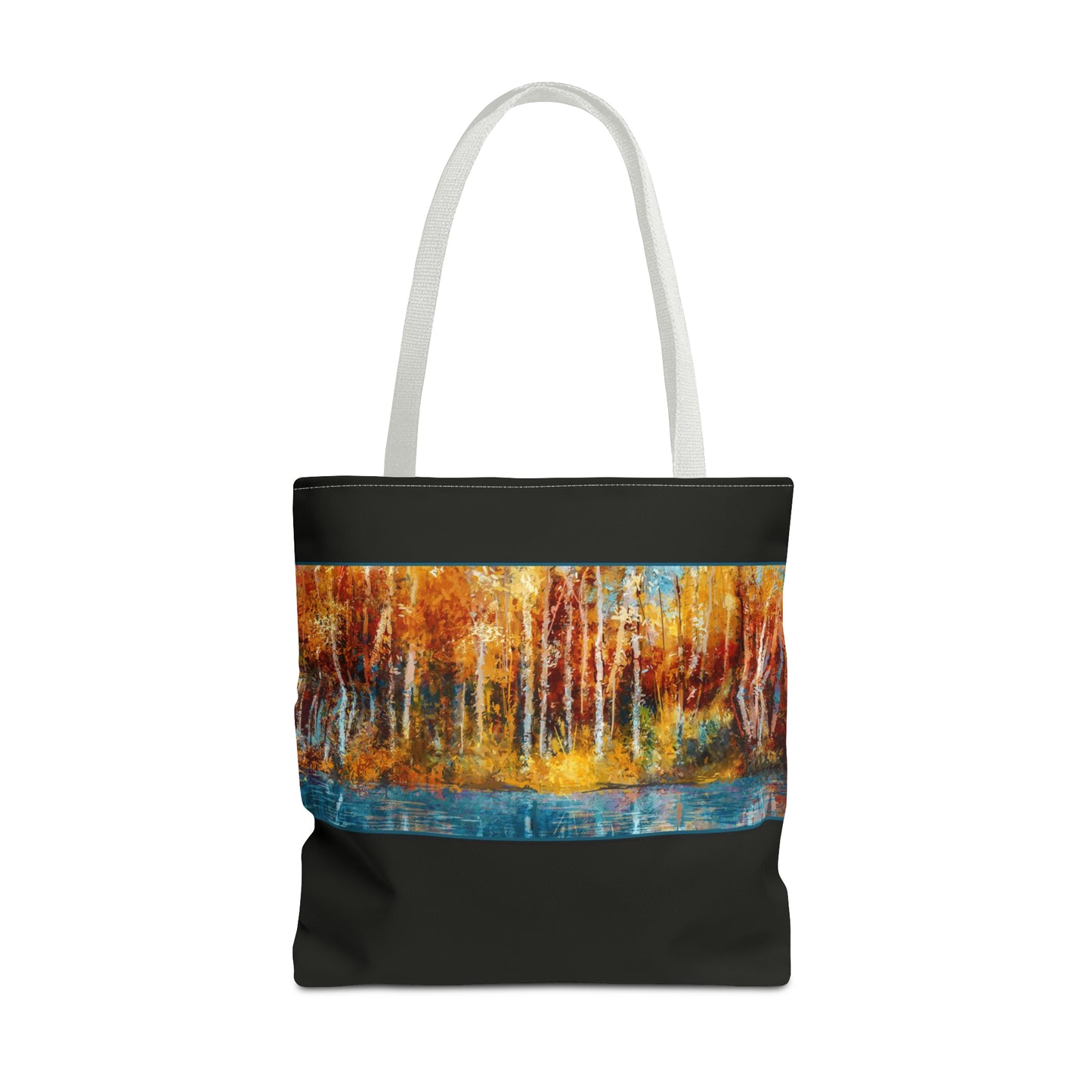 Tote Bag:  large-18x18;  "Year of Art" [Aspen Trees 1l]