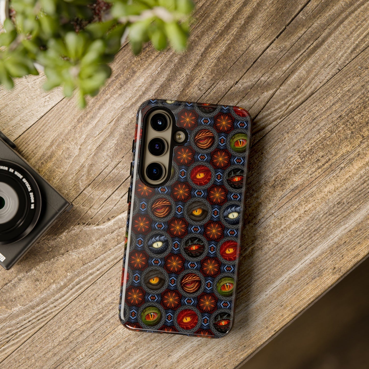 Samsung Galaxy Series Tough Case-Phone Case: Dragons [Eyes]
