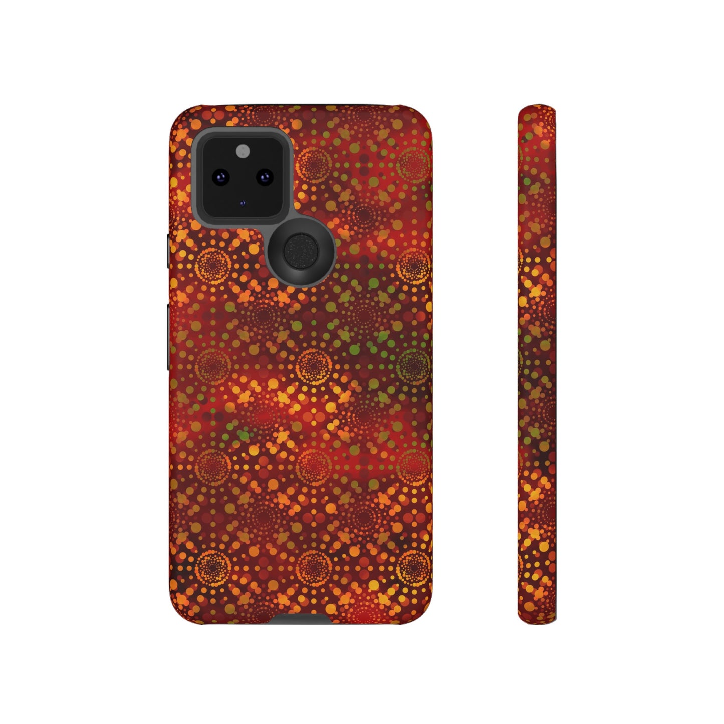 Google Pixel Tough Case-Phone Case: Dreamscapes [Red Kaliedoscope]
