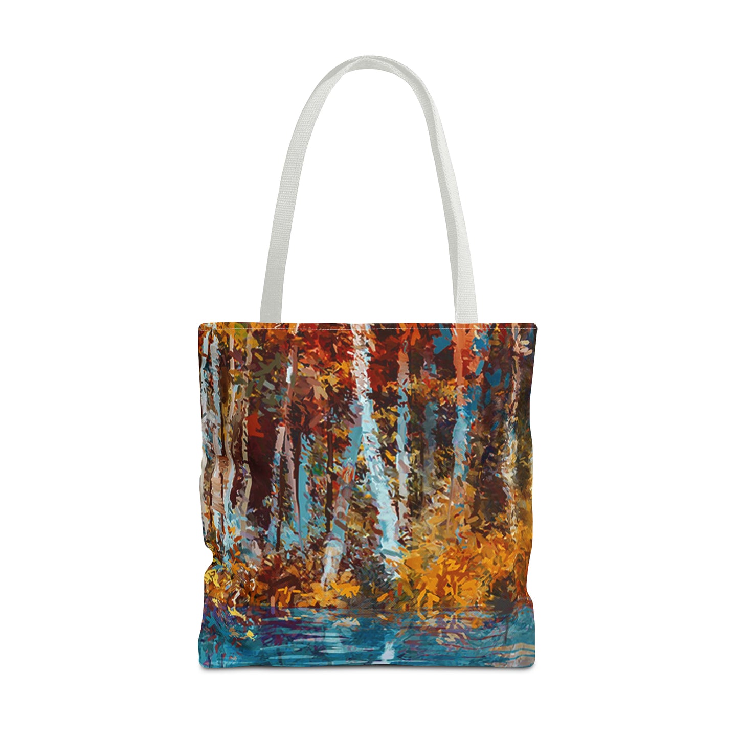 Tote Bag: large-18x18; "Year of Art" [Aspen Trees-2: Large Panel]