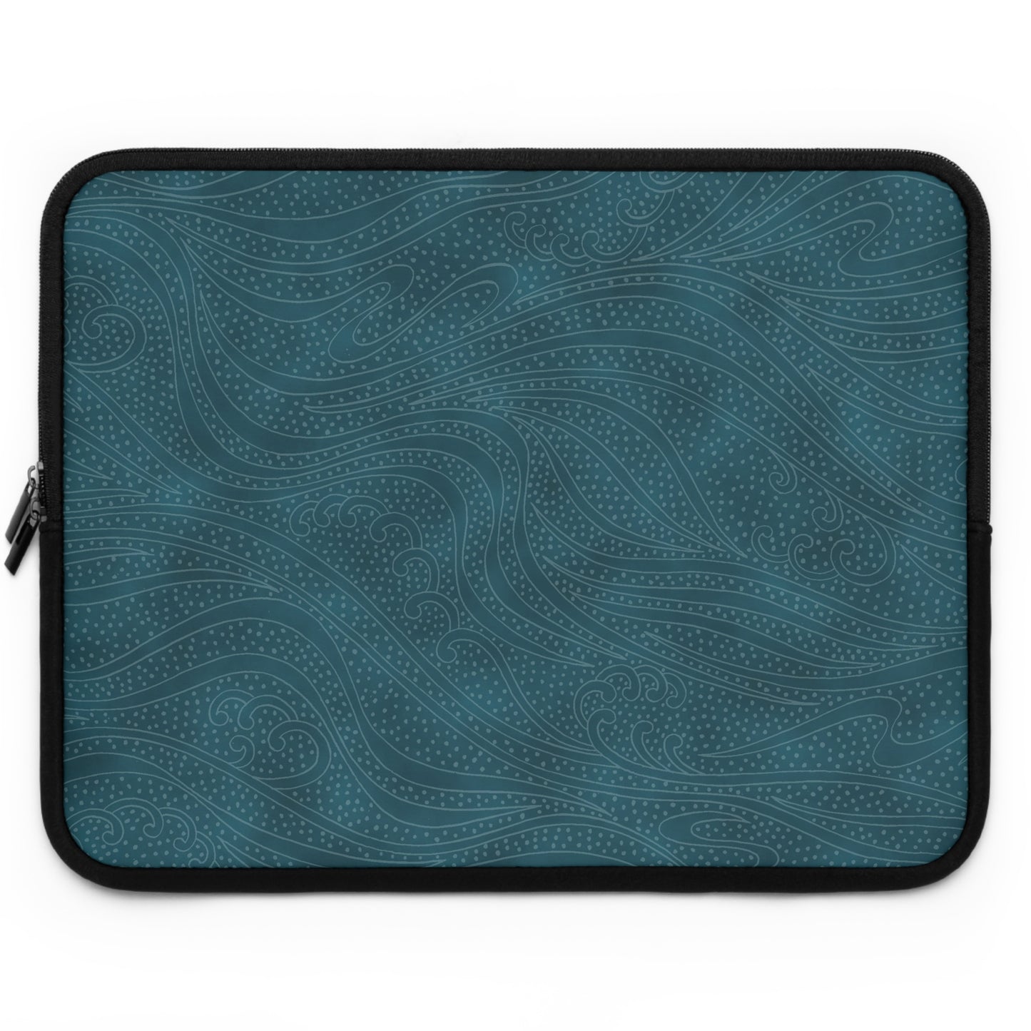 Laptop Sleeve:  [Teal Swirls]