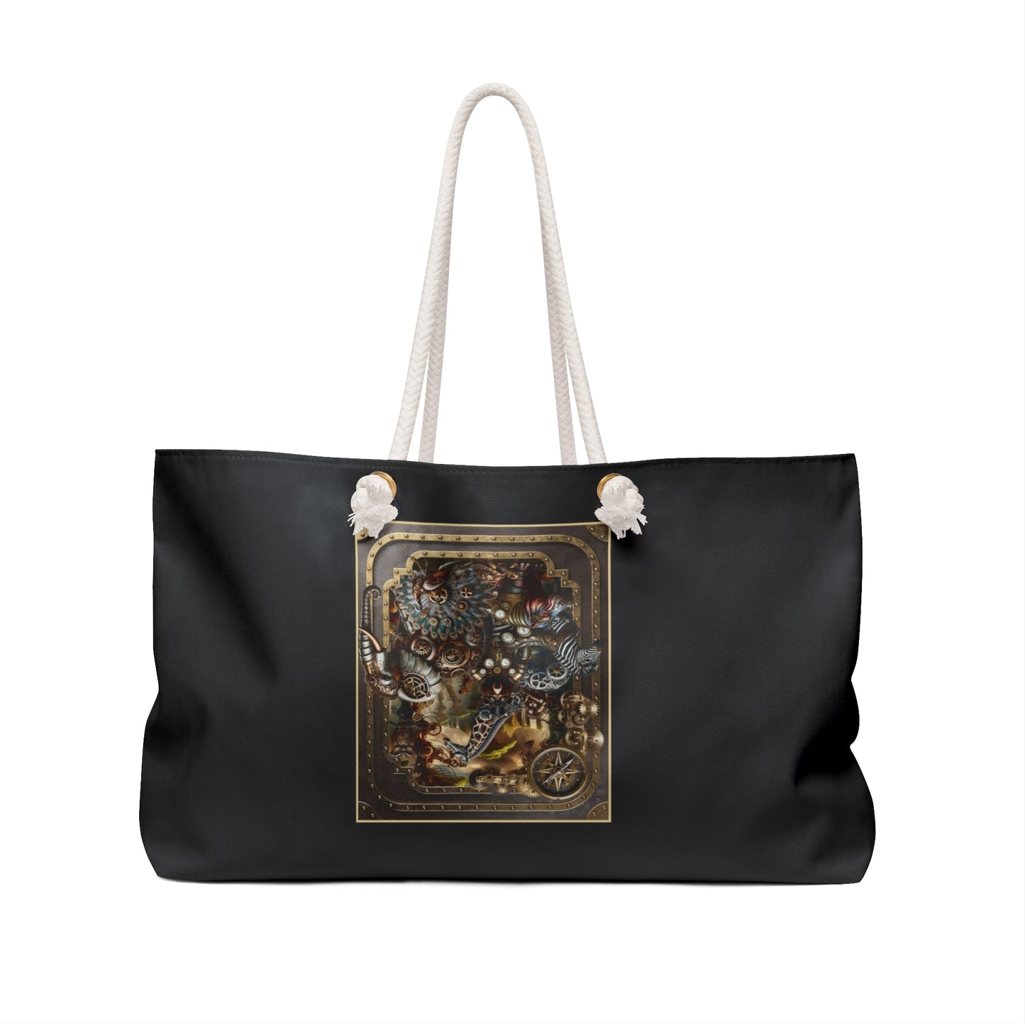 Steampunk Dragon Weekender Bag