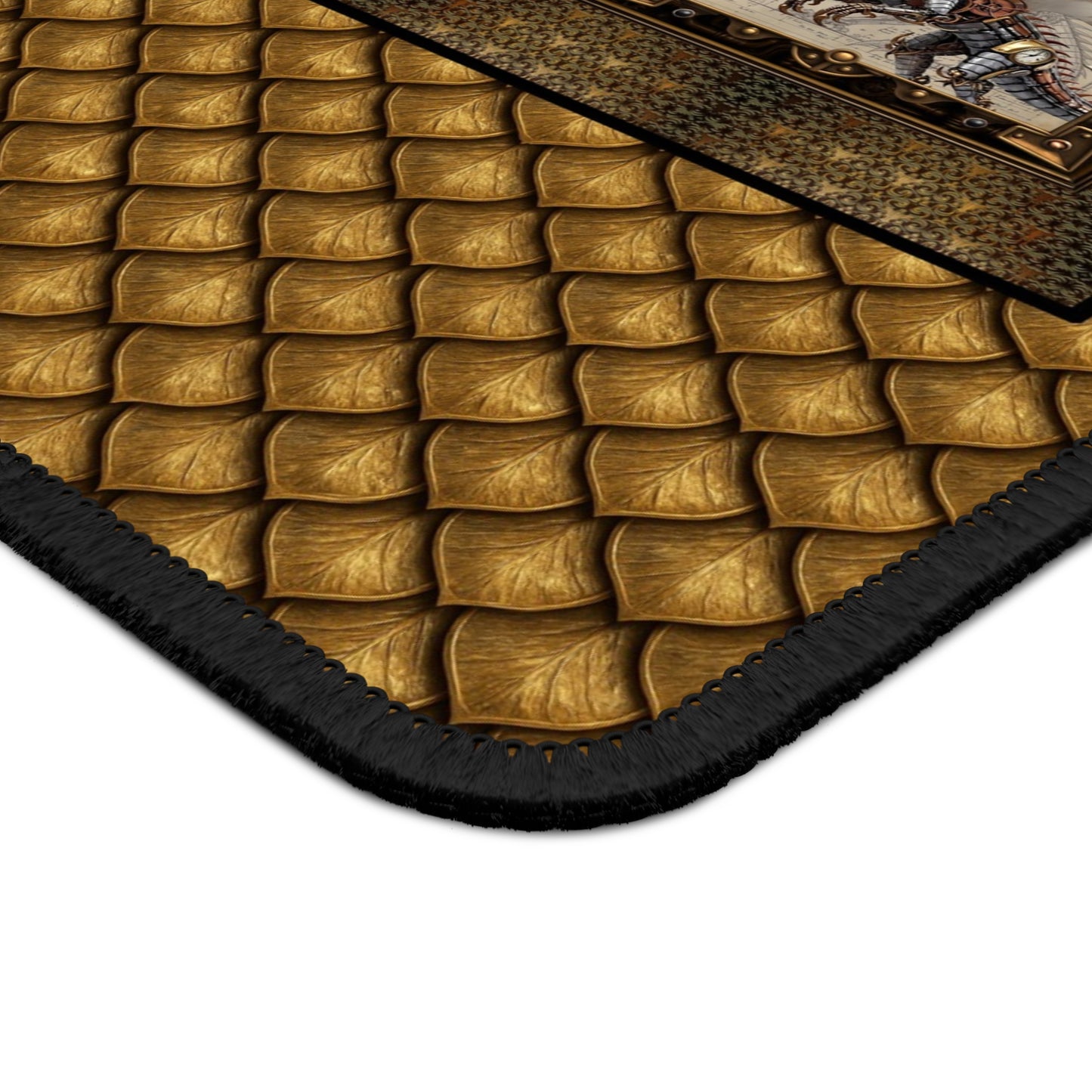 Mouse Pad-Gaming;  9x7:  Steampunk Dragon [Dagon-Blue Wings]