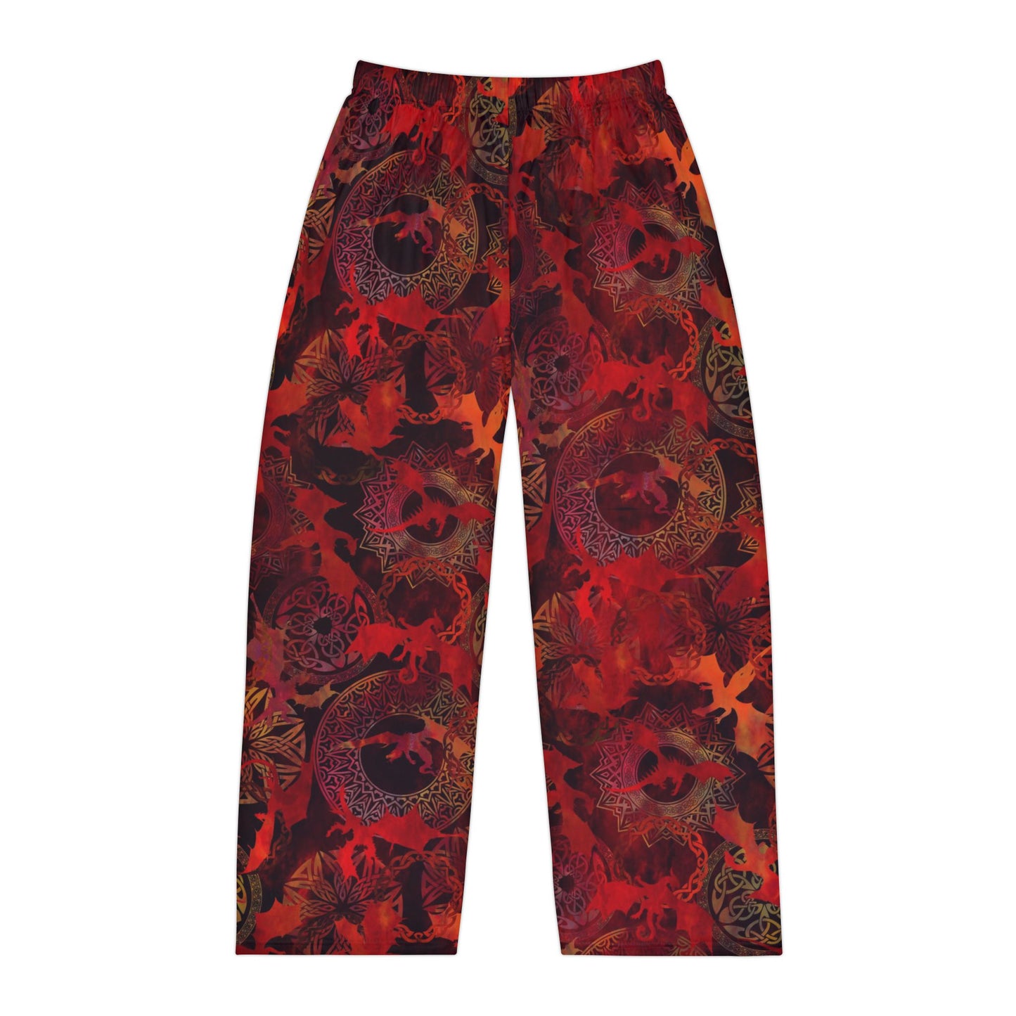 Pajama Pants:  "Dragons" [Red Fury]