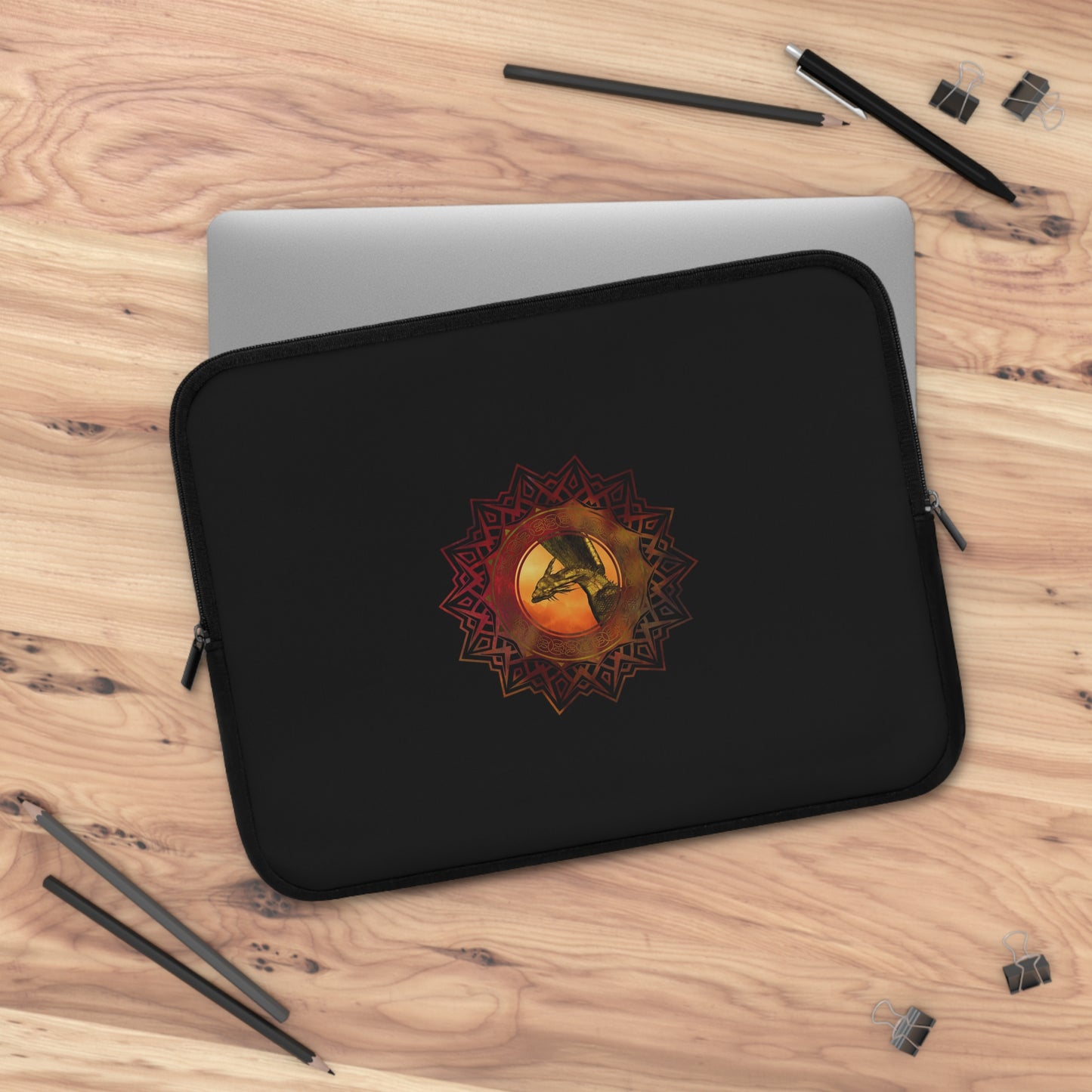Laptop Sleeve (Sizes: &nbsp;13", 15", 17"):  Dragons [Red Fury]