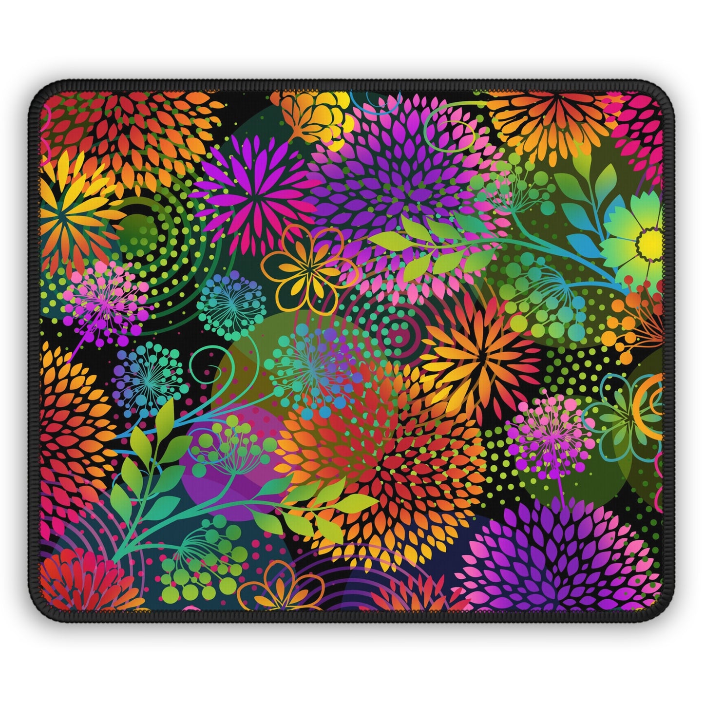 Mouse Pad-Gaming;  9x7 - "Unusual Garden" - Flowers