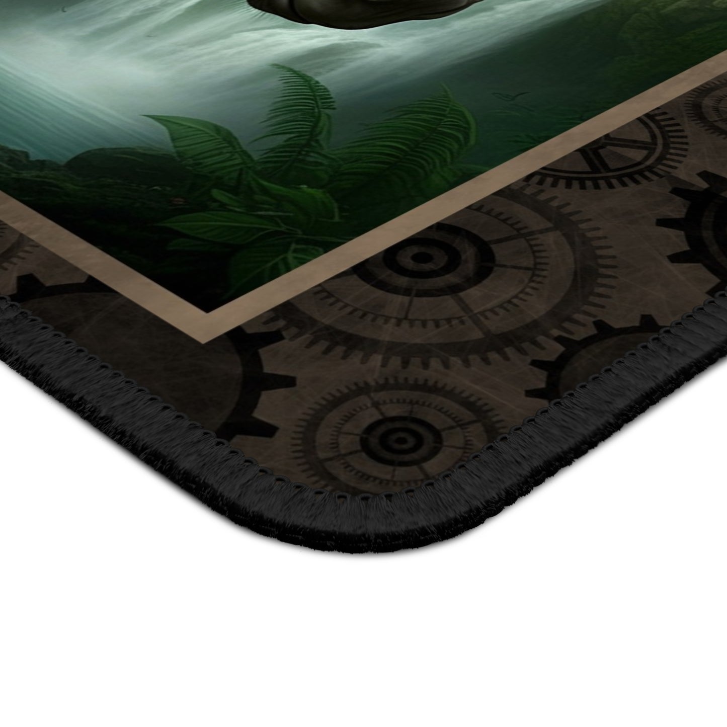 Mouse Pad-Gaming;  9x7:  Steampunk Menagerie [Zebra]