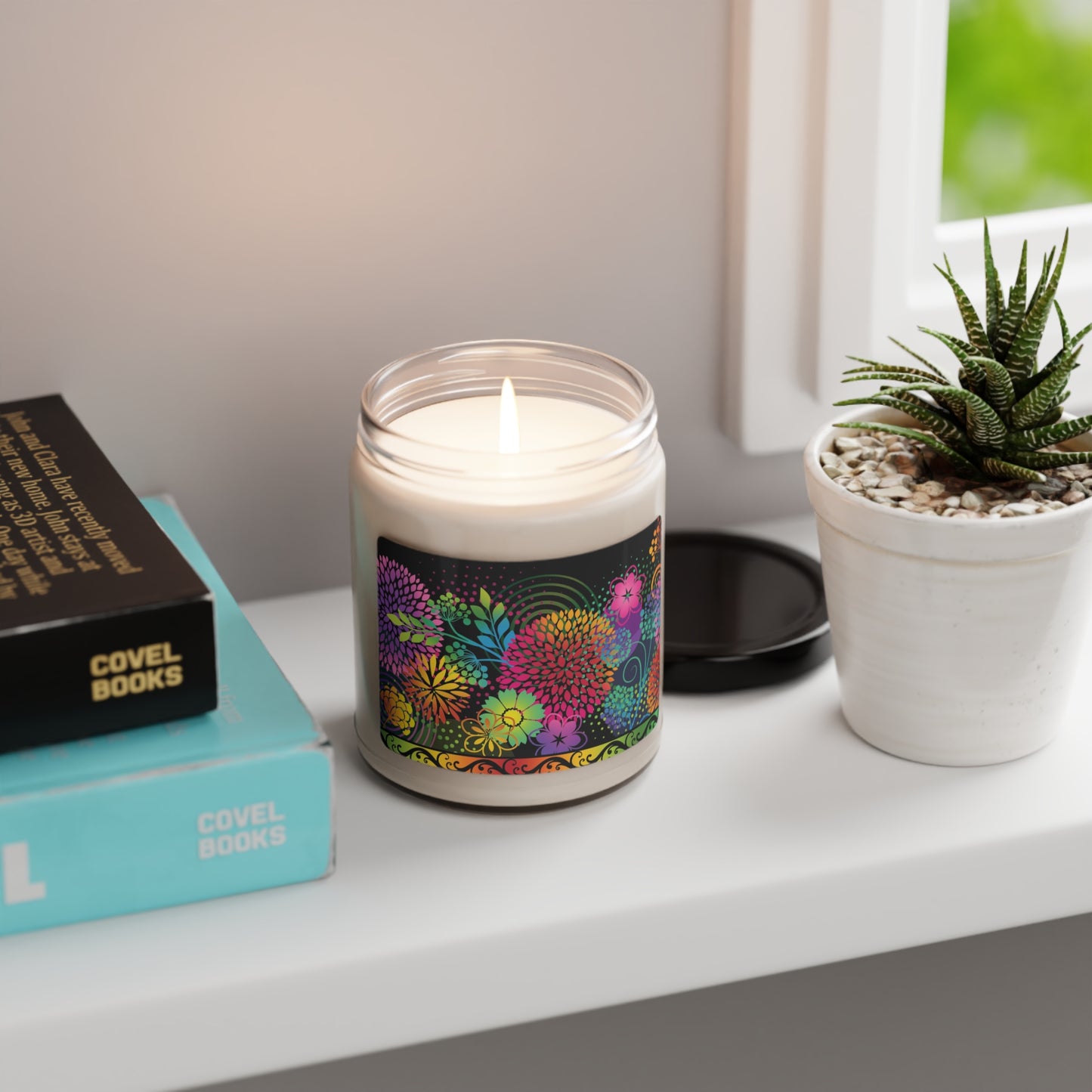 Cented Soy Candle ($18.65):  Unusual Garden [Bright Flower Border]