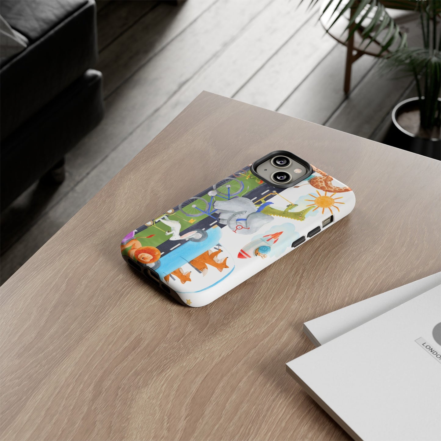 Apple I-Phone 14 (Series) Tough Case-Phone Case: On The Go [Border]