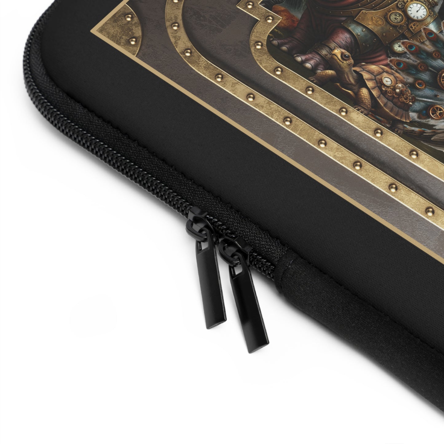 Laptop Sleeve (Sizes:  13", 15", 17"):  Steampunk Animals [Panel]