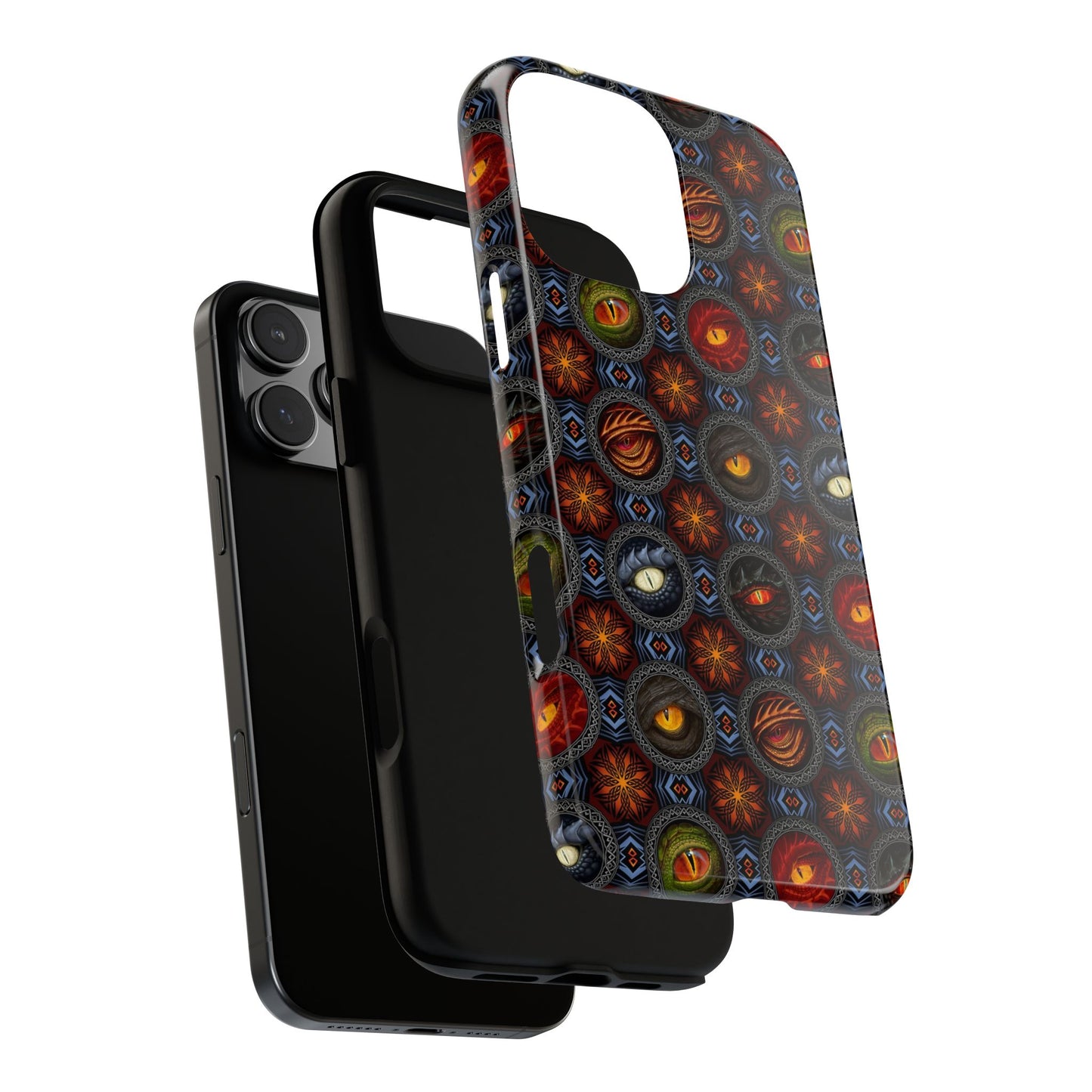 Apple I-Phone 16 (Series) Tough Case-Phone Case:  Dragons [Eyes]