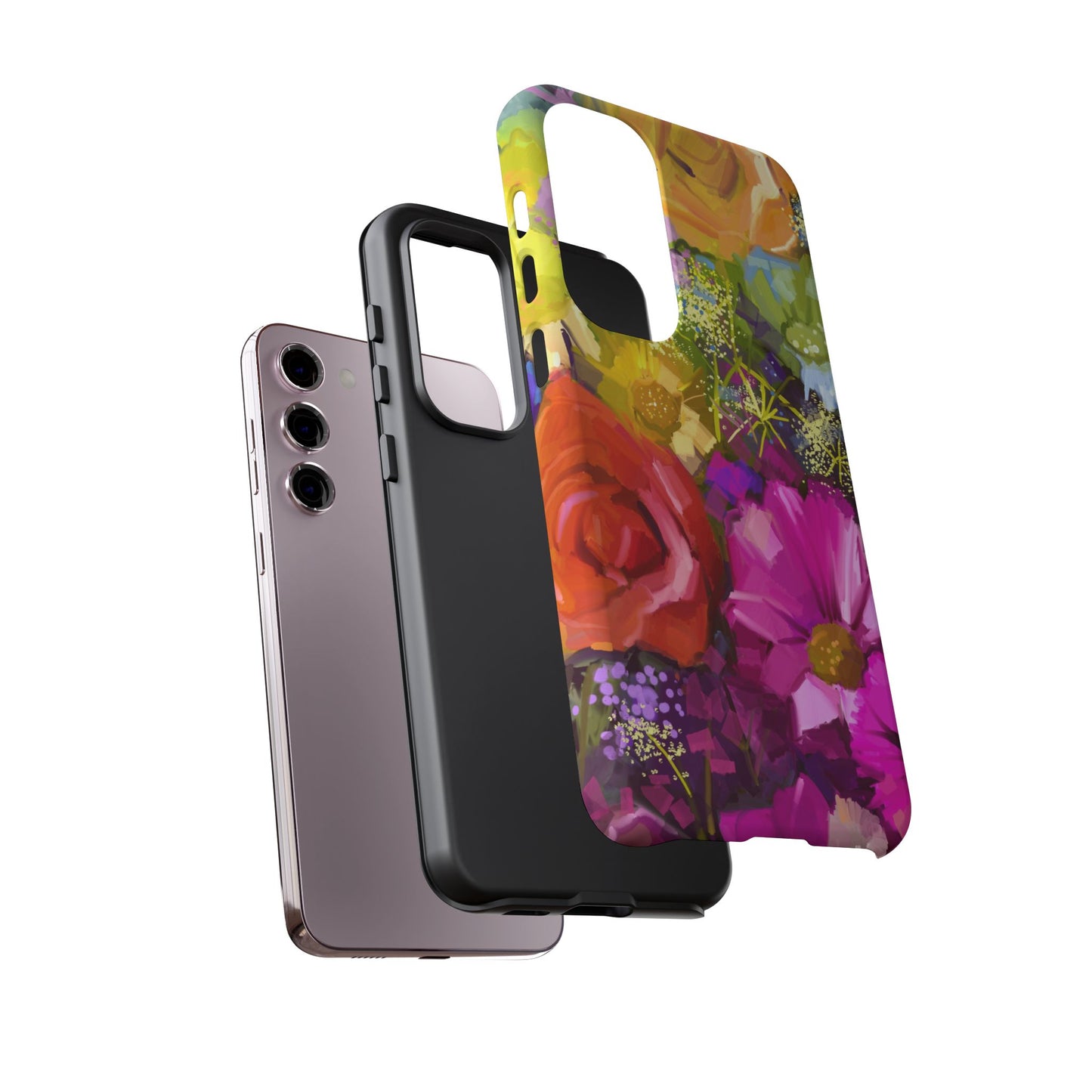 Samsung Galaxy S23 - Tough Case-Phone Case:  Year of Art [Flowers]