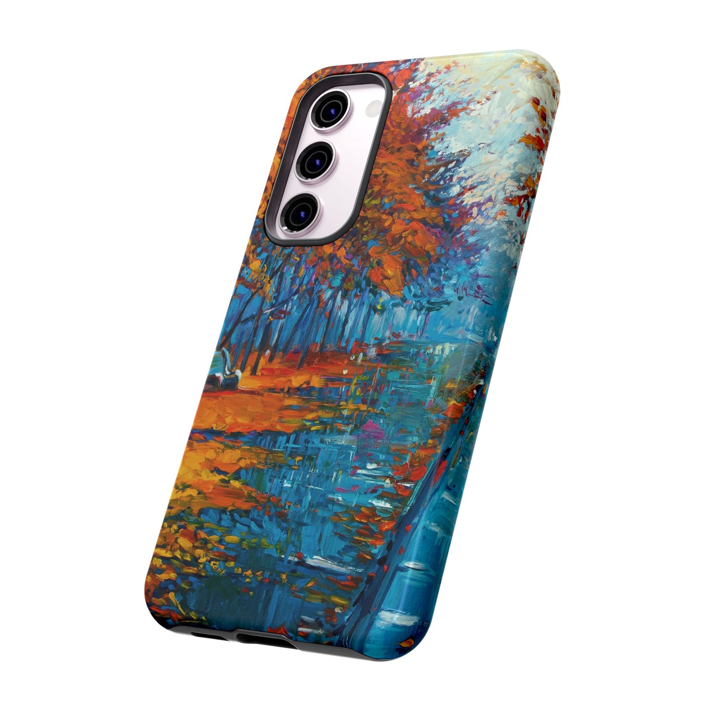 Samsung Galaxy S23 - Tough Case-Phone Case:  Year of Art [Fall Bench]