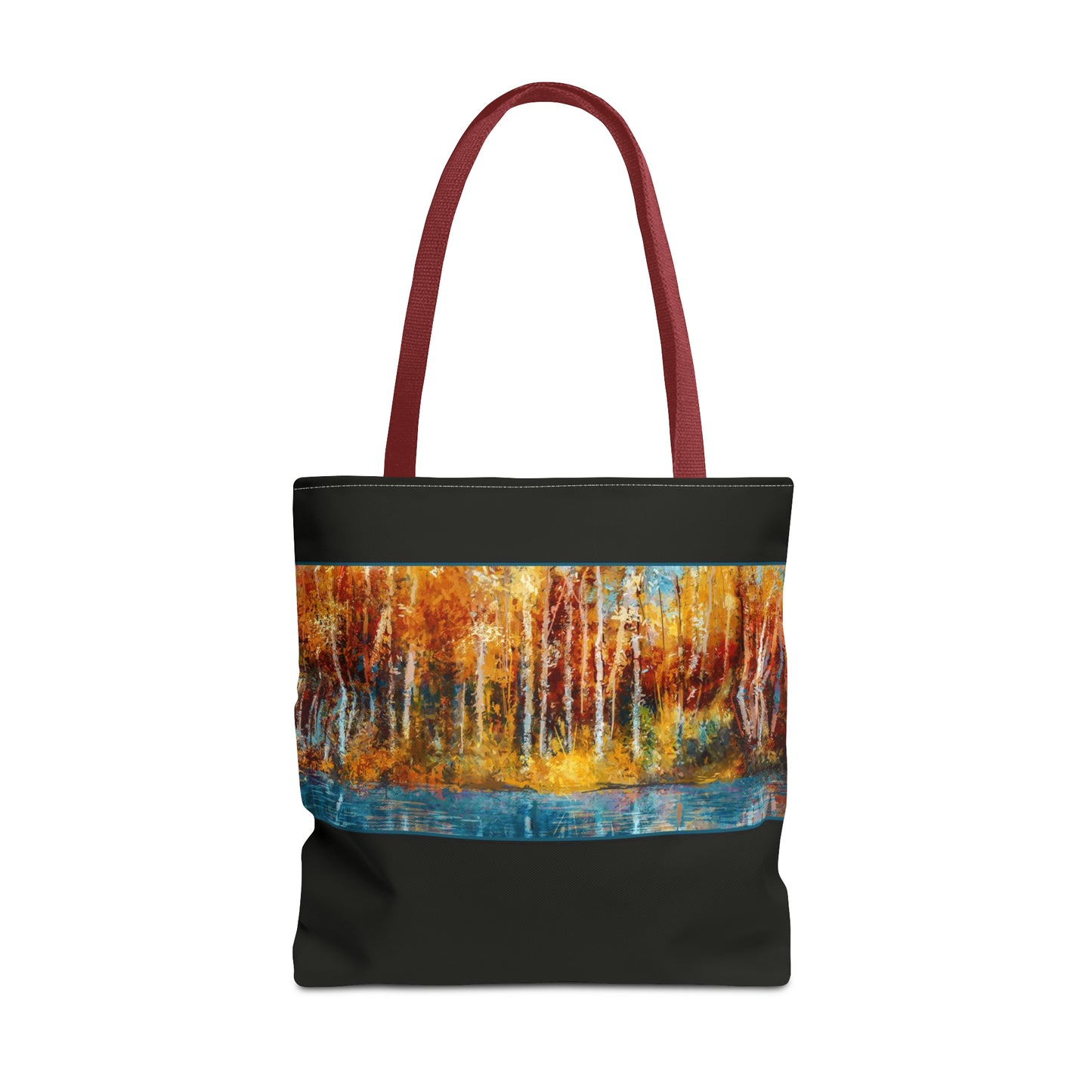 Tote Bag:  large-18x18;  "Year of Art" [Aspen Trees 1l]