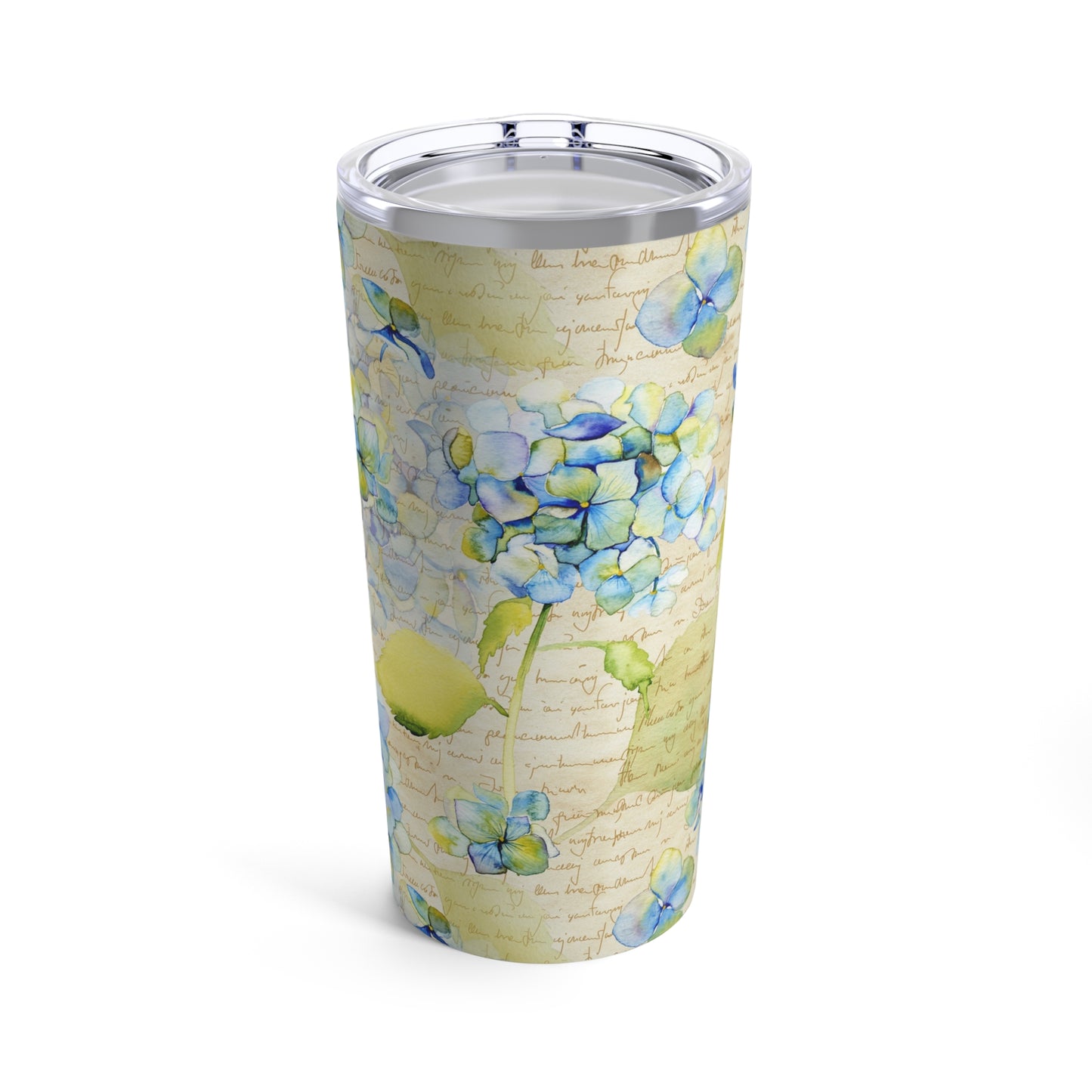 Thermal Tumbler:  20 oz:  Leah [Flower W/Script]