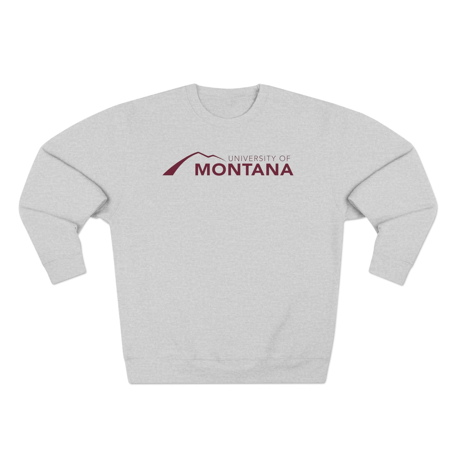 University of Montana Crewneck Sweatshirt — Classic Collegiate Logo Pullover