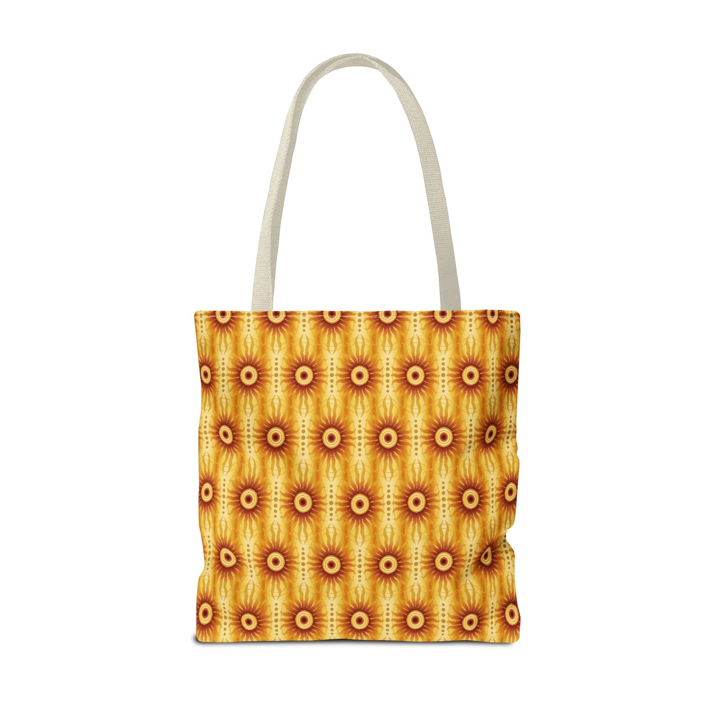 Tote Bag: Large:  ($24.23) Celestial [Crimson/Yellow-Sunbursts]