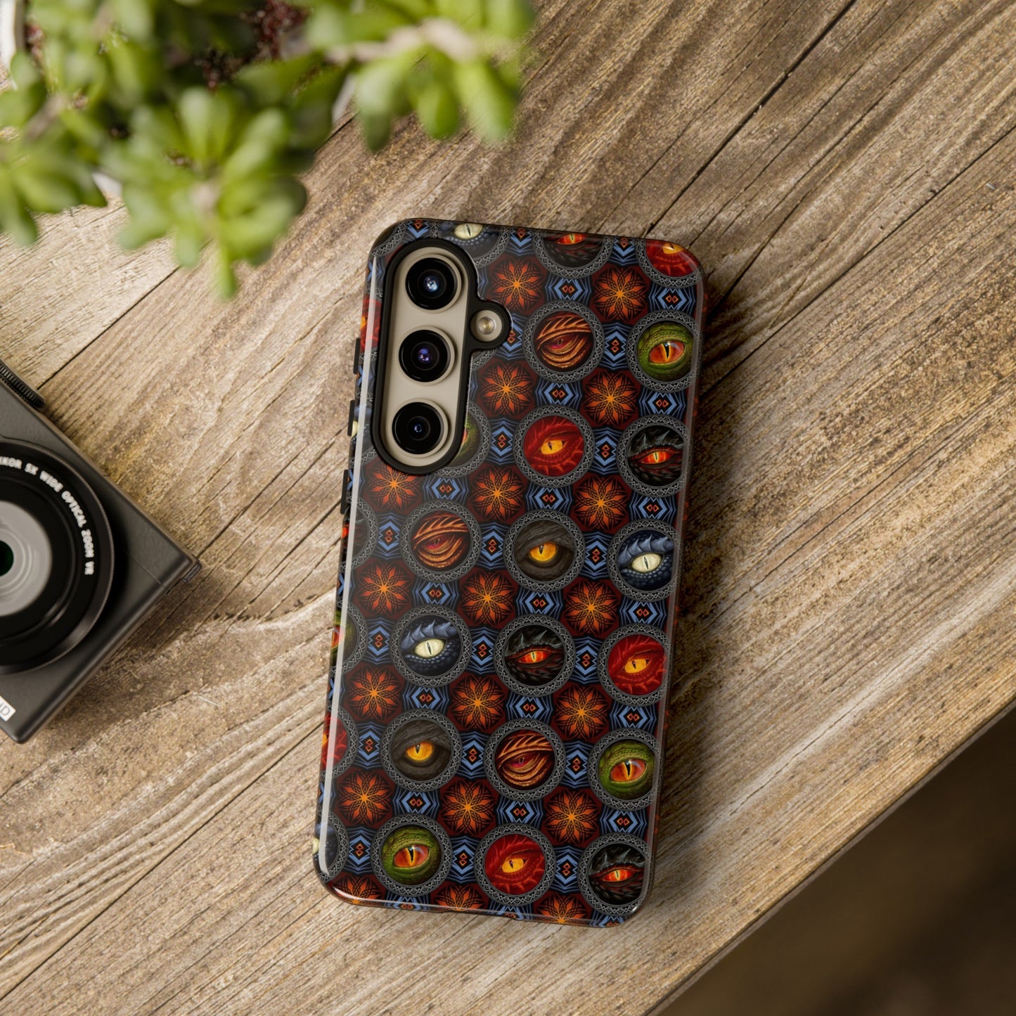 Samsung Galaxy Series Tough Case-Phone Case: Dragons [Eyes]
