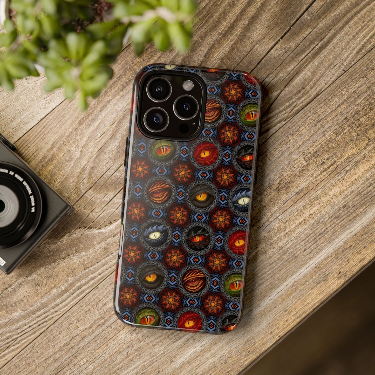Apple I-Phone 16 (Series) Tough Case-Phone Case:  Dragons [Eyes]