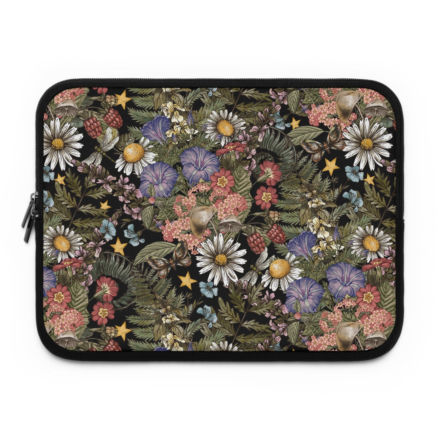 Laptop Sleeve:  [SUN-MOON-STARS]:  Flowers