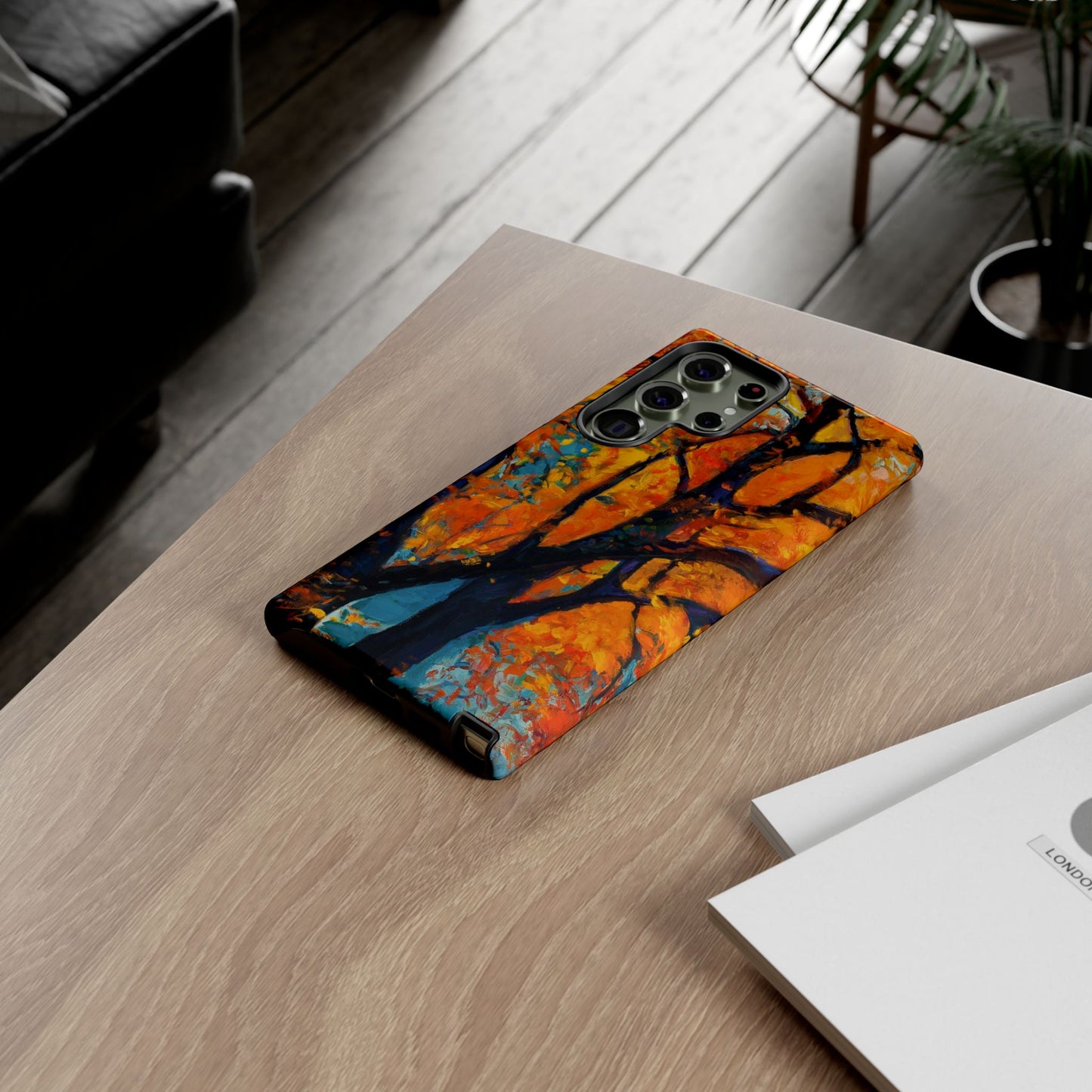 Samsung Galaxy S23 - Tough Case-Phone Case: Year of Art [Fall Tree]
