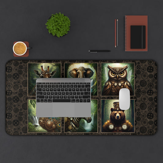 Desk Mat (23x13):  STEAMPUNK [Animals]