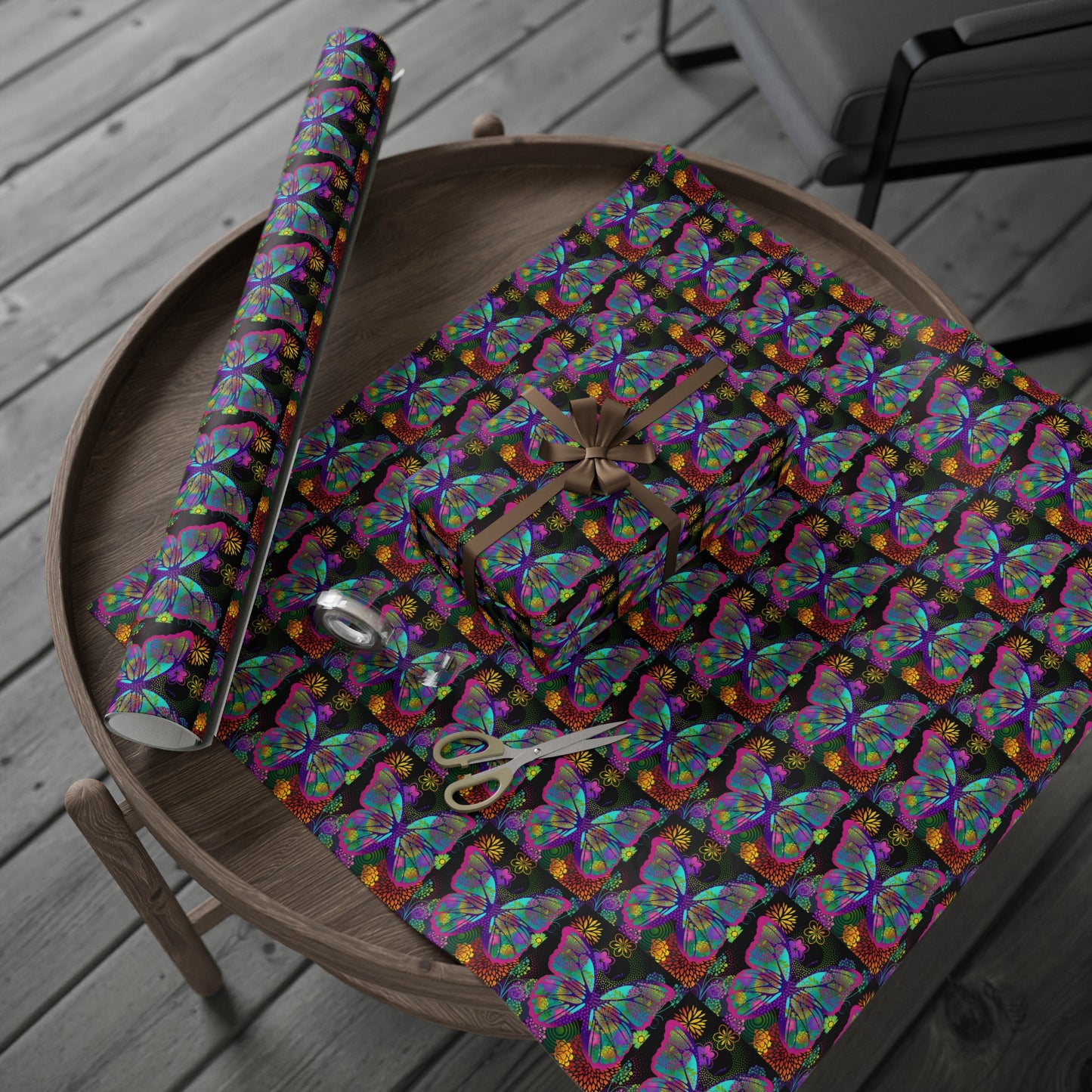Wrapping Paper:  Unusual Garden [Butterfly 1]