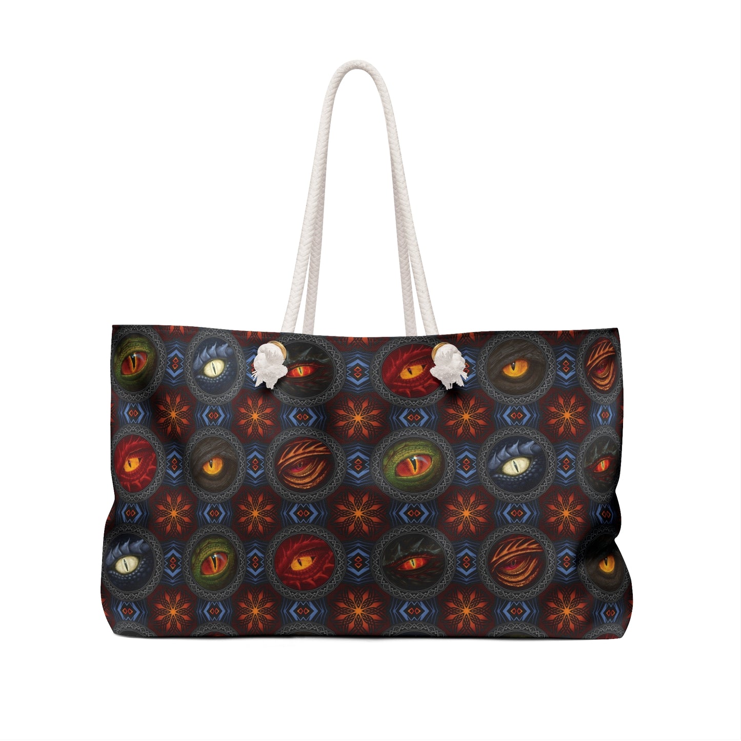 Weekender Tote Bag (Large):  Dragons [Eyes]