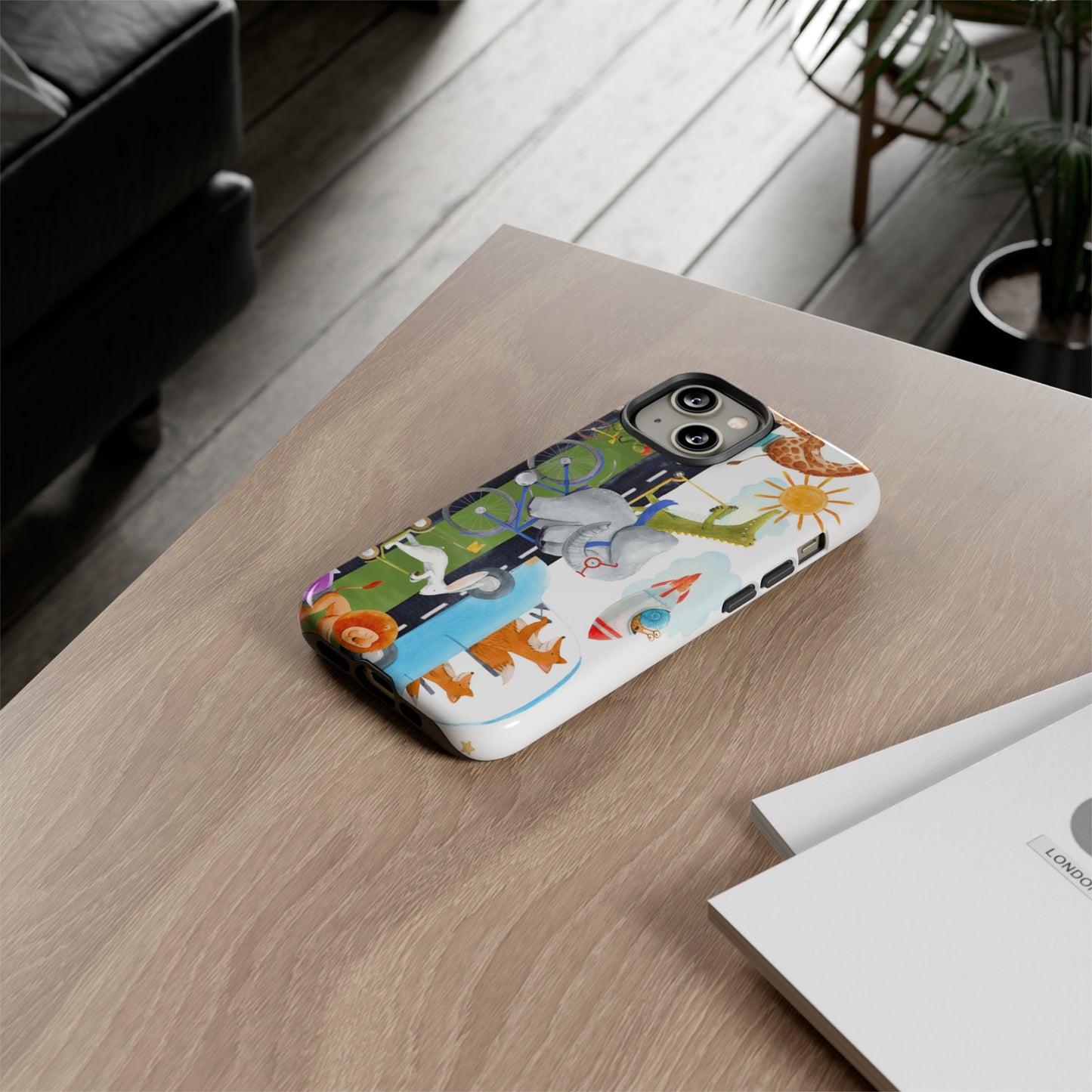 Apple I-Phone 14 (Series) Tough Case-Phone Case: On The Go [Border]