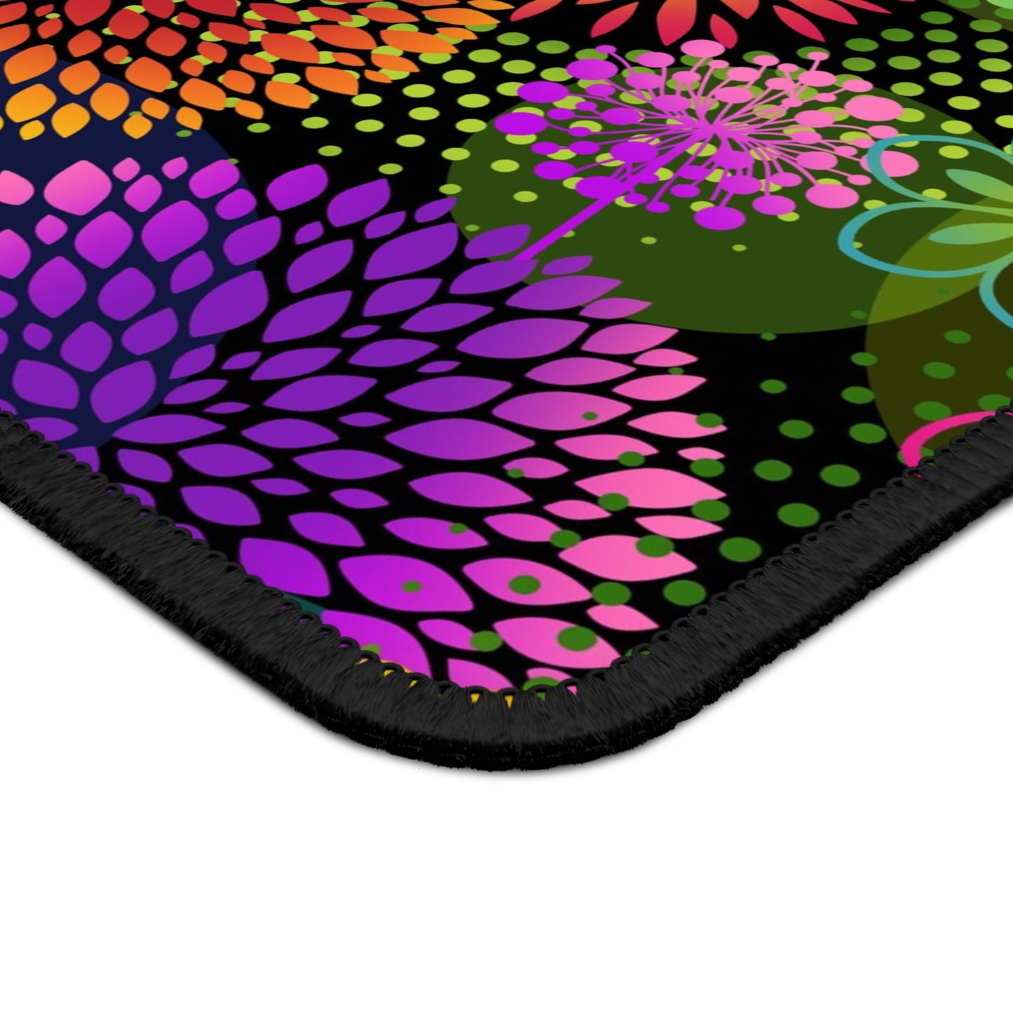 Mouse Pad-Gaming;  9x7 - "Unusual Garden" - Flowers