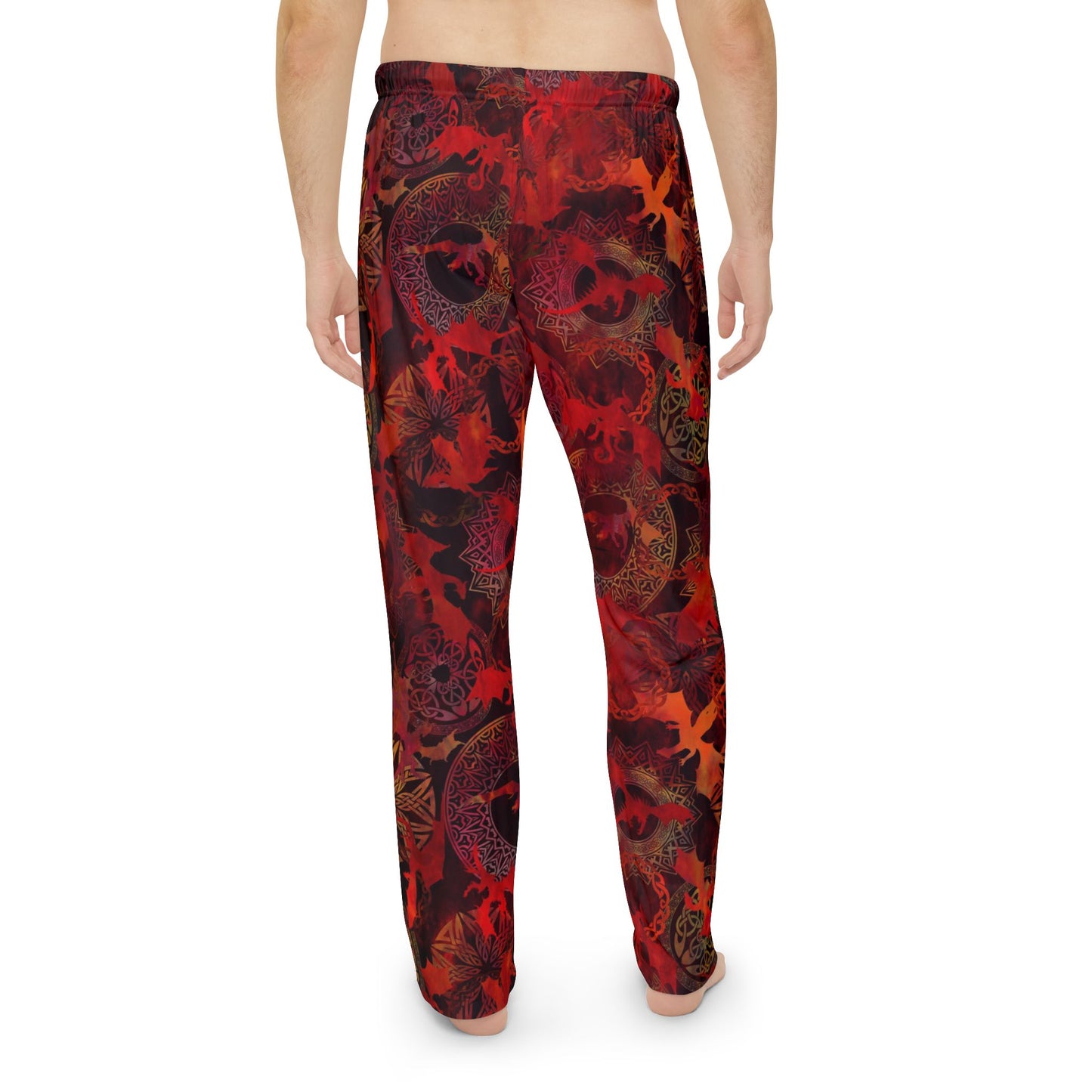Pajama Pants:  "Dragons" [Red Fury]