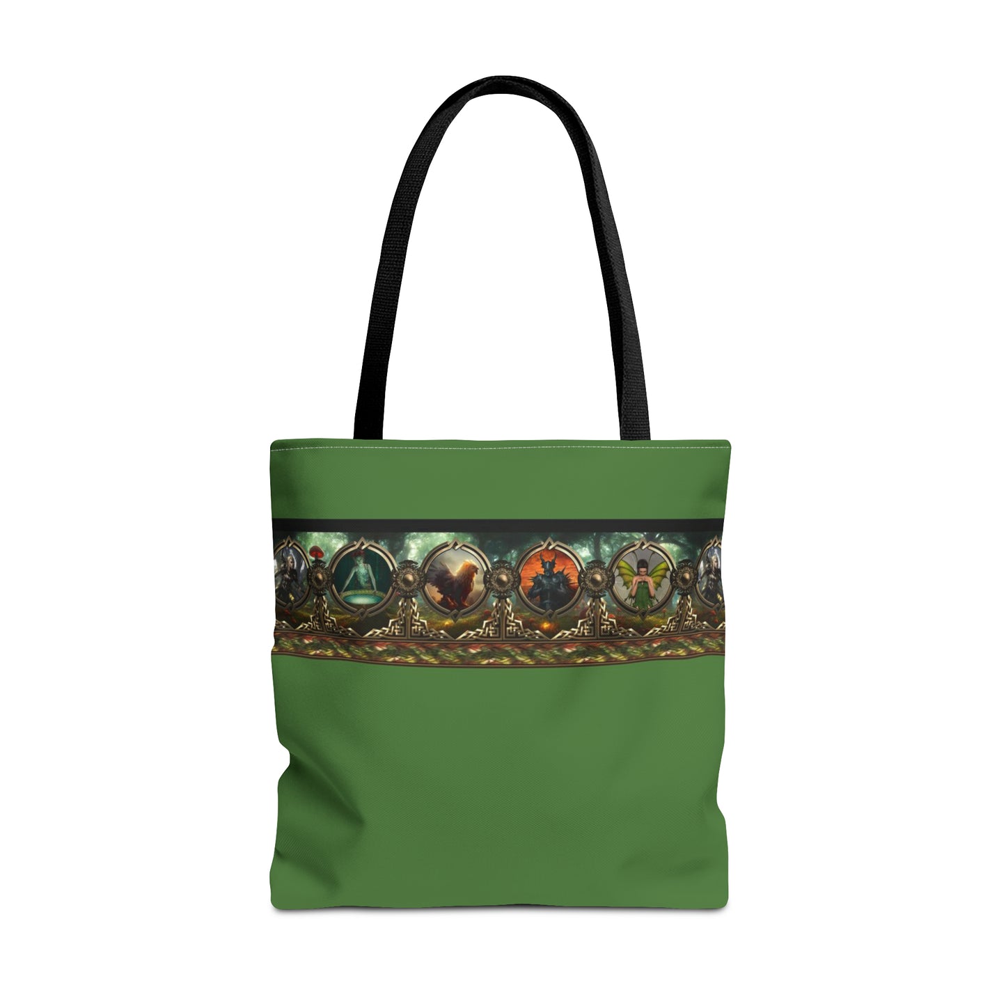 Tote Bag:  large-18x18;  "Legendary Journeys" [Border]