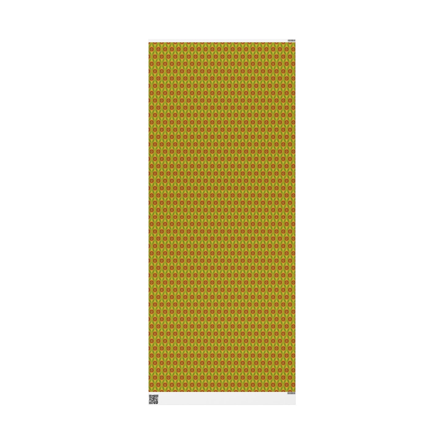 Wrapping Paper:  Celestial [Crimson/Lime Sunbursts]
