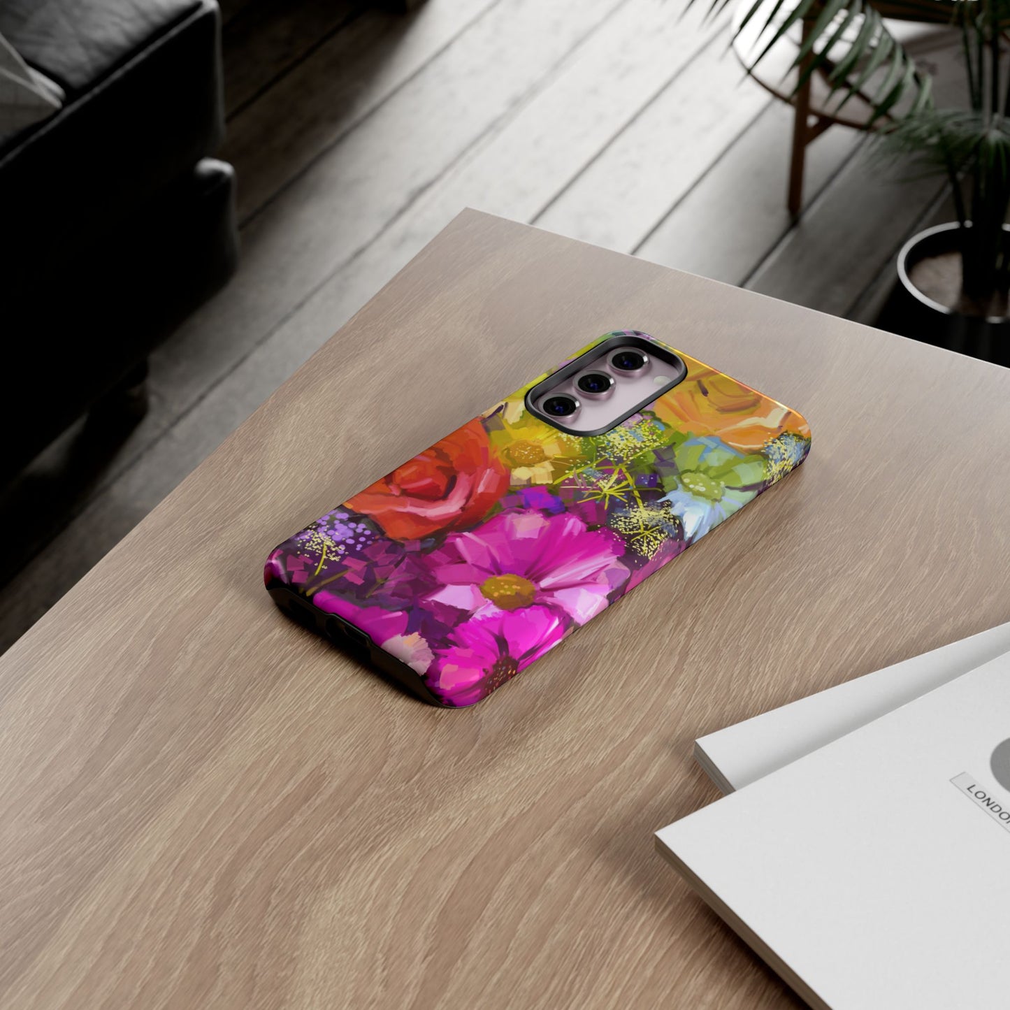 Samsung Galaxy S23 - Tough Case-Phone Case:  Year of Art [Flowers]