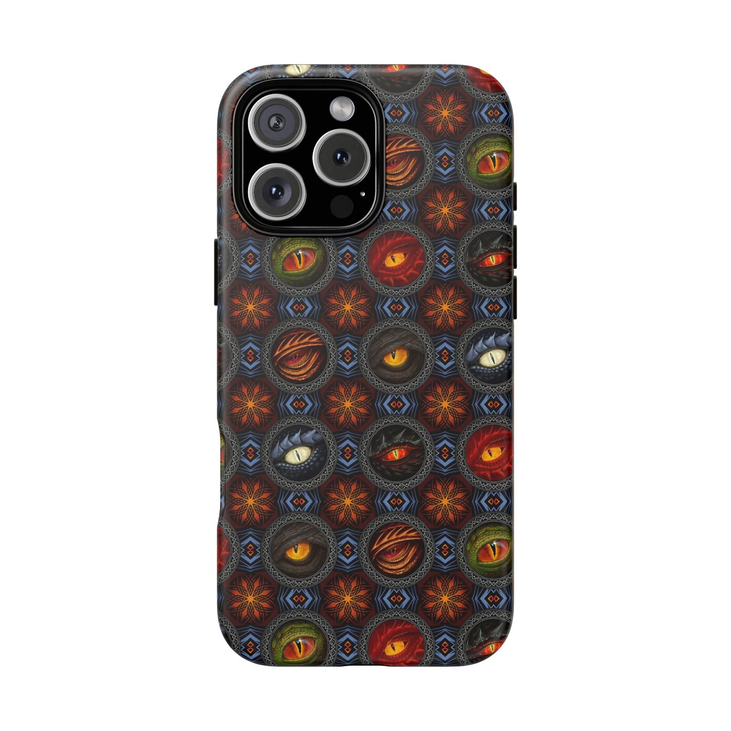 Apple I-Phone 16 (Series) Tough Case-Phone Case:  Dragons [Eyes]
