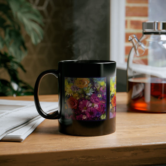 Ceramic Mug:  Black;  Year of Art