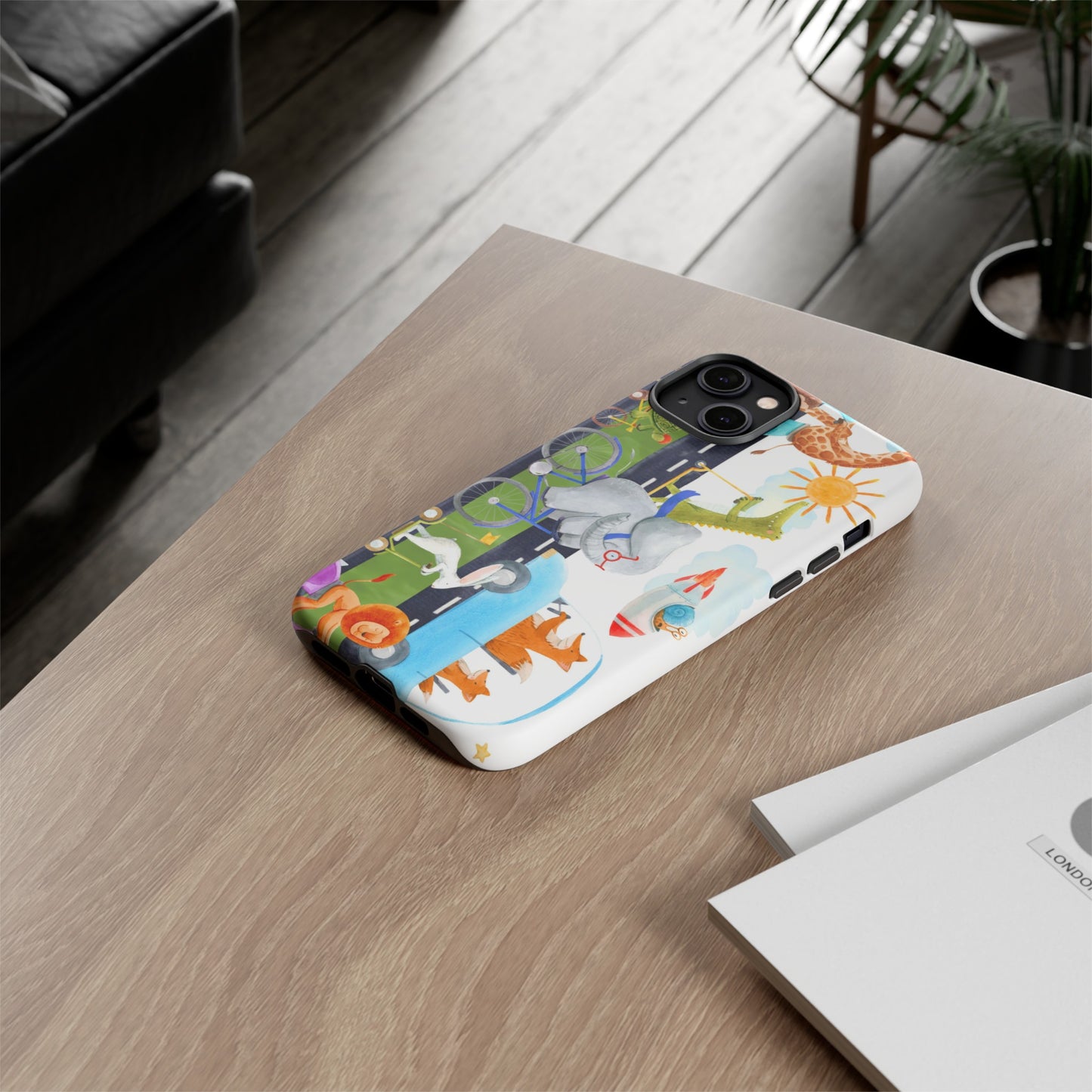 Apple I-Phone 14 (Series) Tough Case-Phone Case: On The Go [Border]