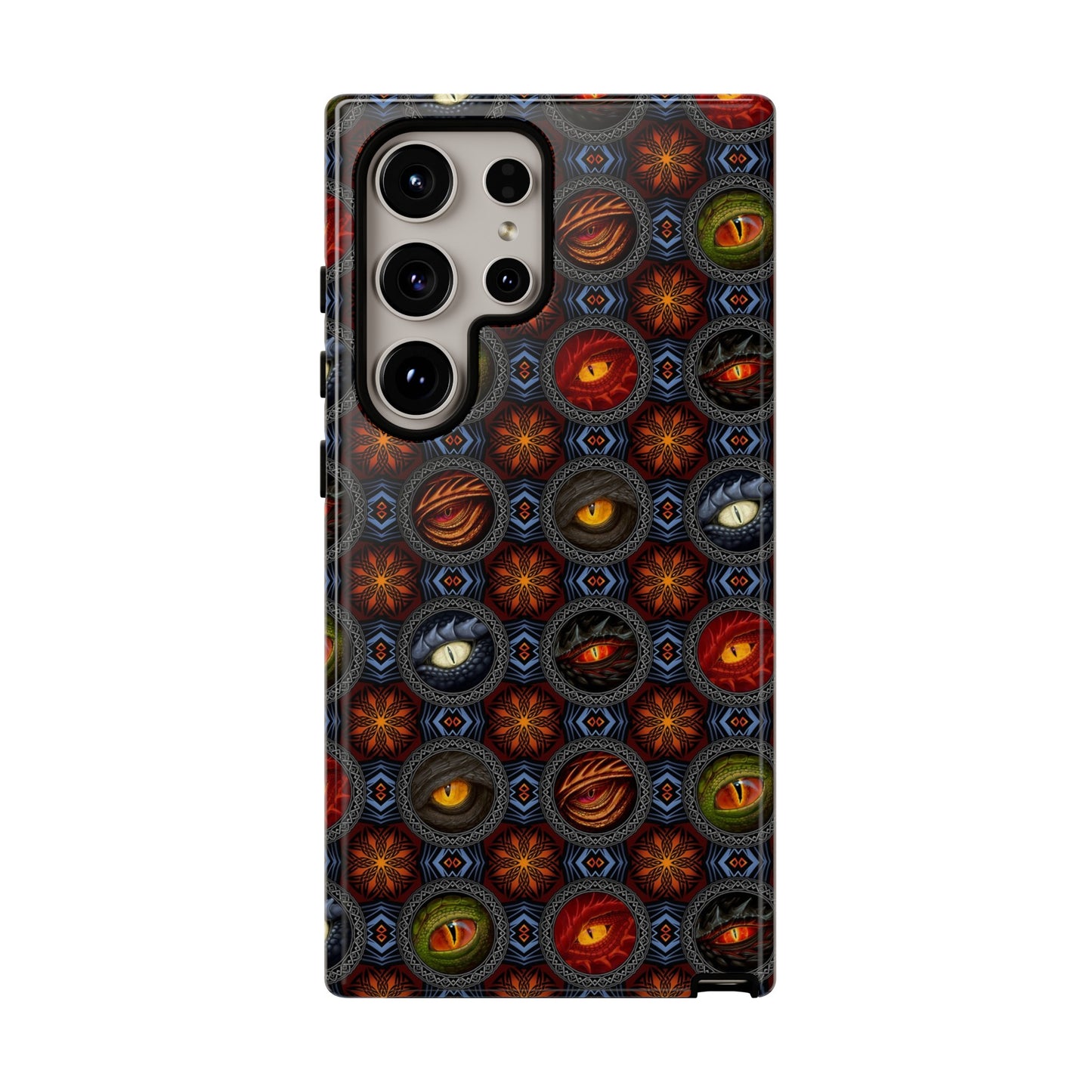 Samsung Galaxy Series Tough Case-Phone Case: Dragons [Eyes]