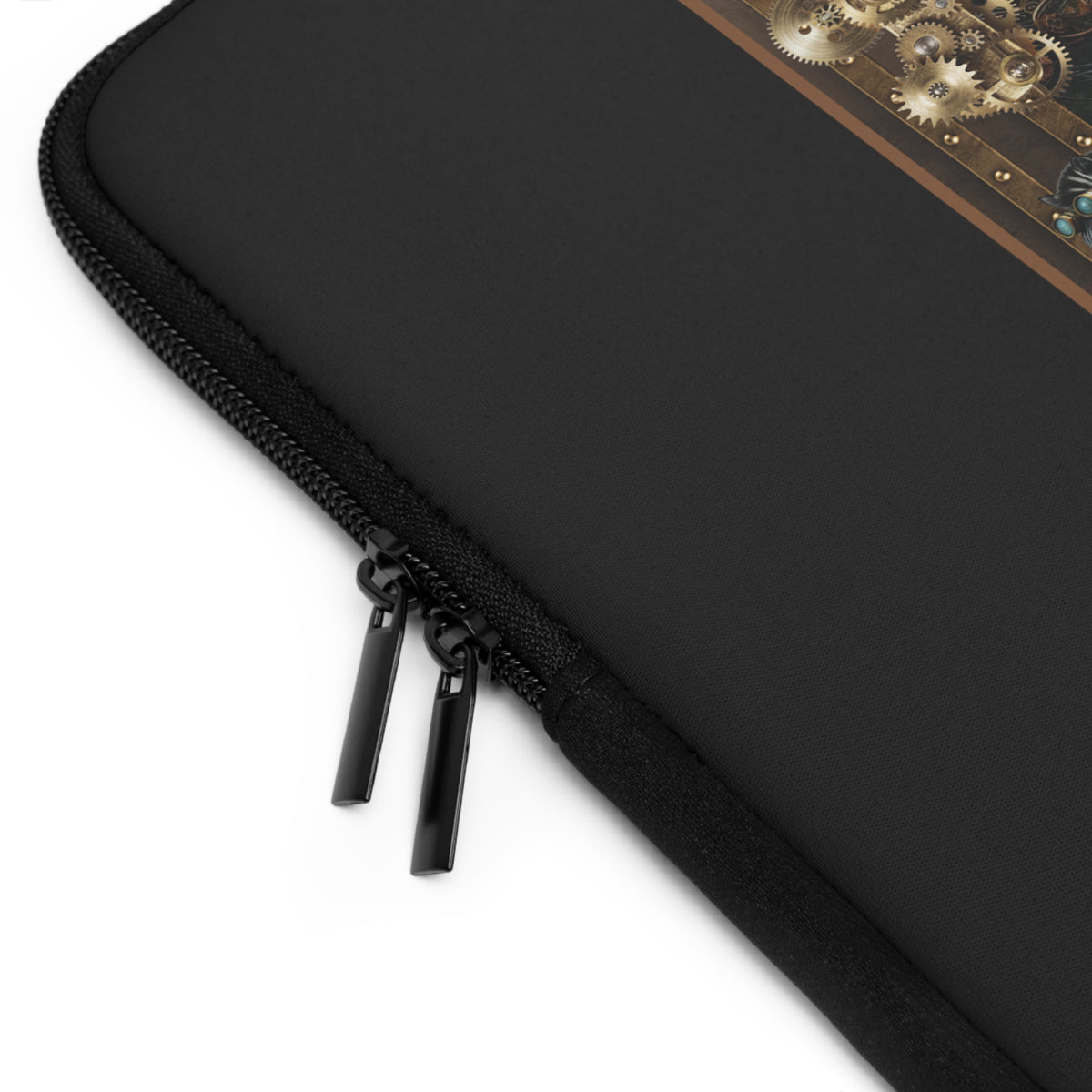 Laptop Sleeve (Sizes: &nbsp;13", 15", 17"):  Steampunk Menagerie [Animals-Panel]
