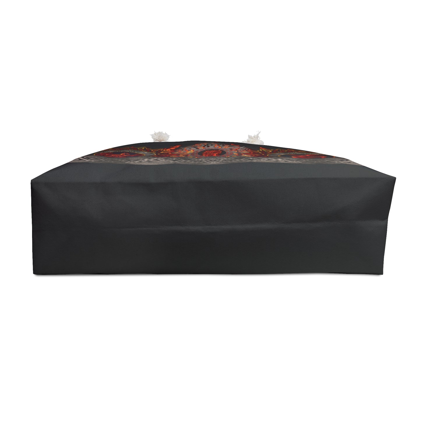 Weekender Tote Bag (Large):  Dragons [Red Fury-Border]