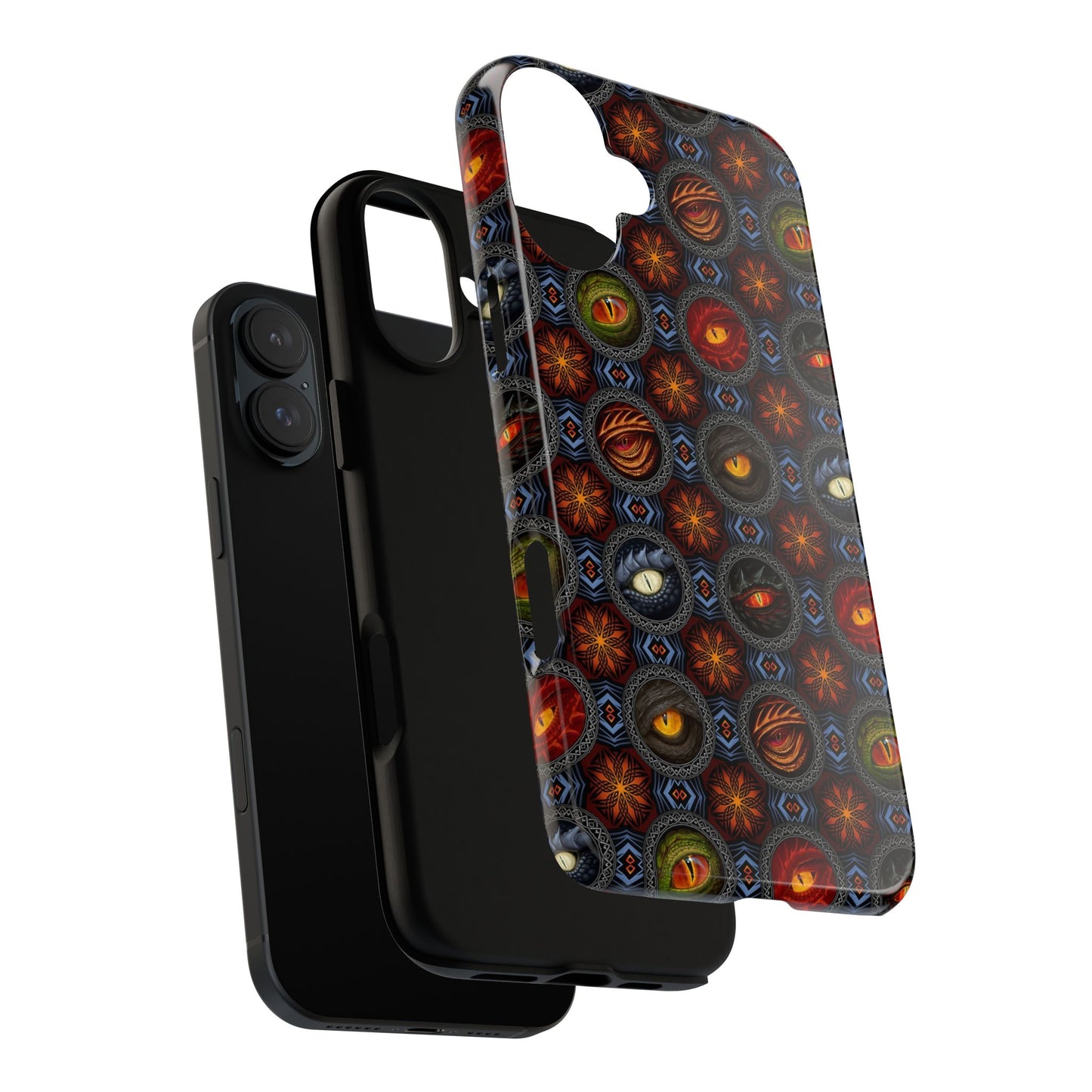 Apple I-Phone 16 (Series) Tough Case-Phone Case:  Dragons [Eyes]