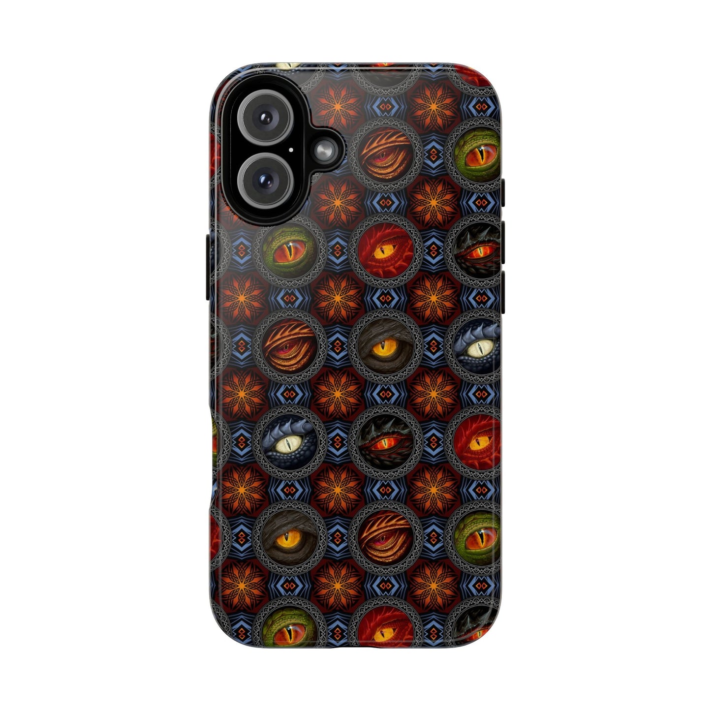 Apple I-Phone 16 (Series) Tough Case-Phone Case:  Dragons [Eyes]
