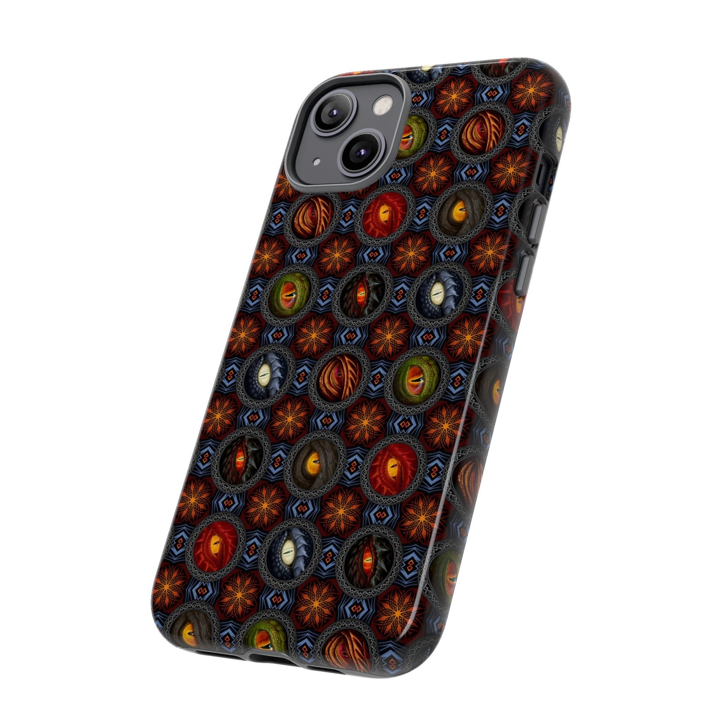Apple I-Phone 14 (Series) Tough Case-Phone Case: Dragons [Eyes]