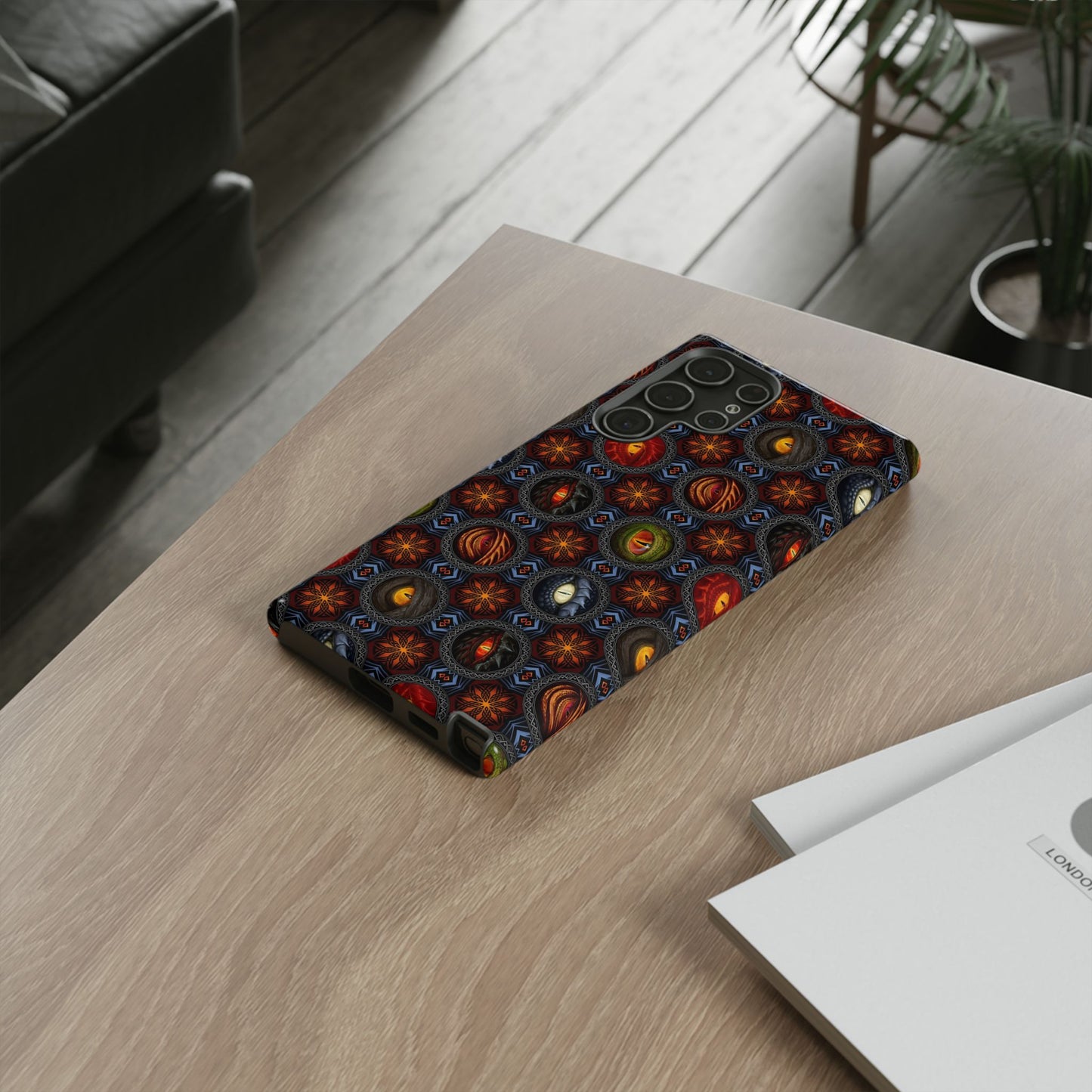 Samsung Galaxy S22 - Tough Case-Phone Case:  Dragons [Eyes]