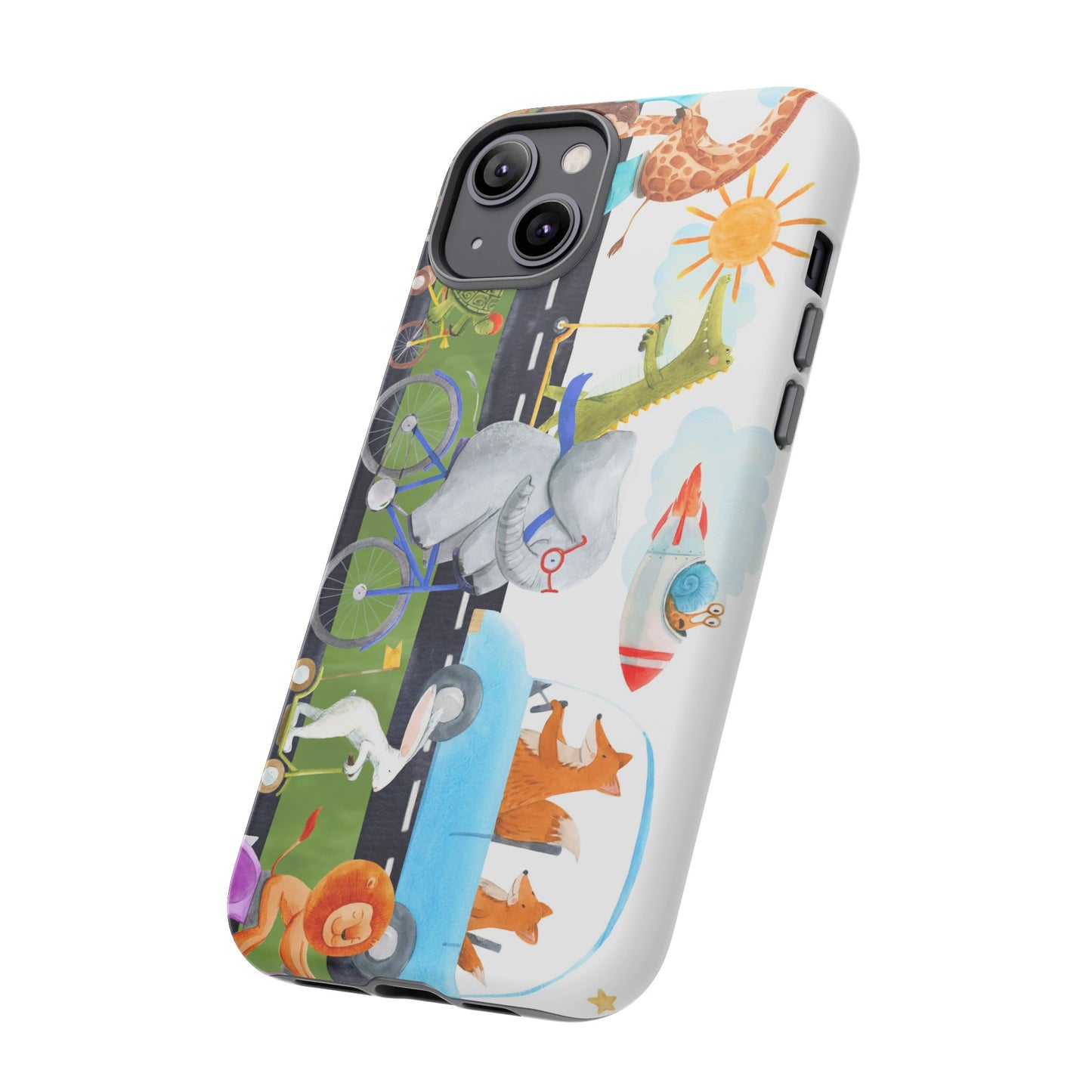 Apple I-Phone 14 (Series) Tough Case-Phone Case: On The Go [Border]