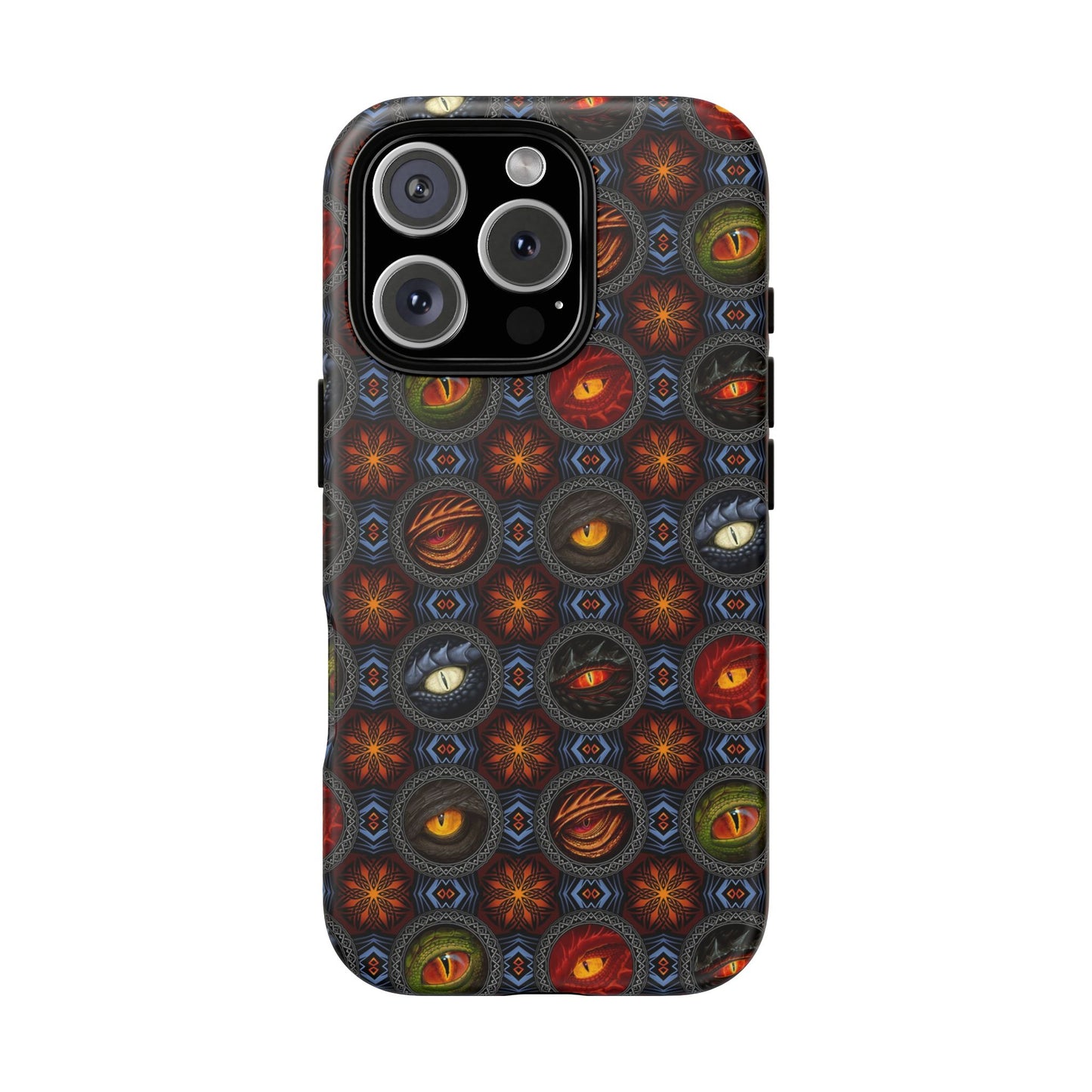 Apple I-Phone 16 (Series) Tough Case-Phone Case:  Dragons [Eyes]