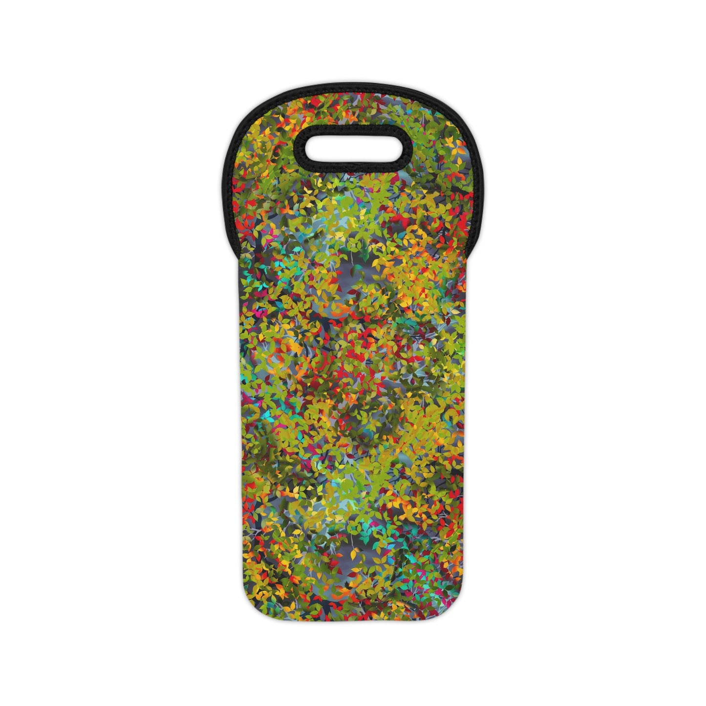 Colorful Wine Tote Bag:  Dreamscapes [Spring Leaves]